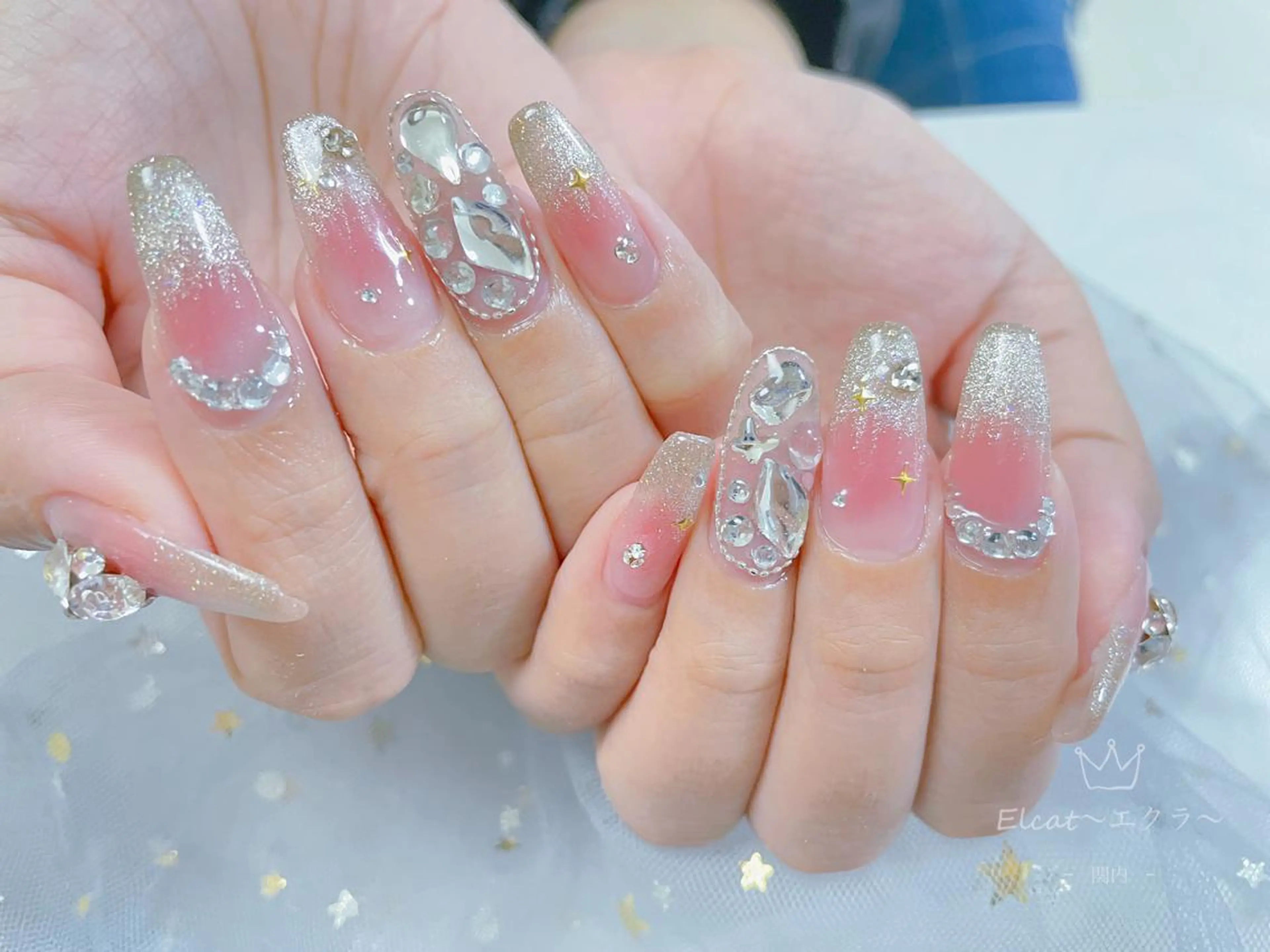 ネイル ハンドネイル ネイルサロンエクラ 🫧Shizukaのネイルデザイン