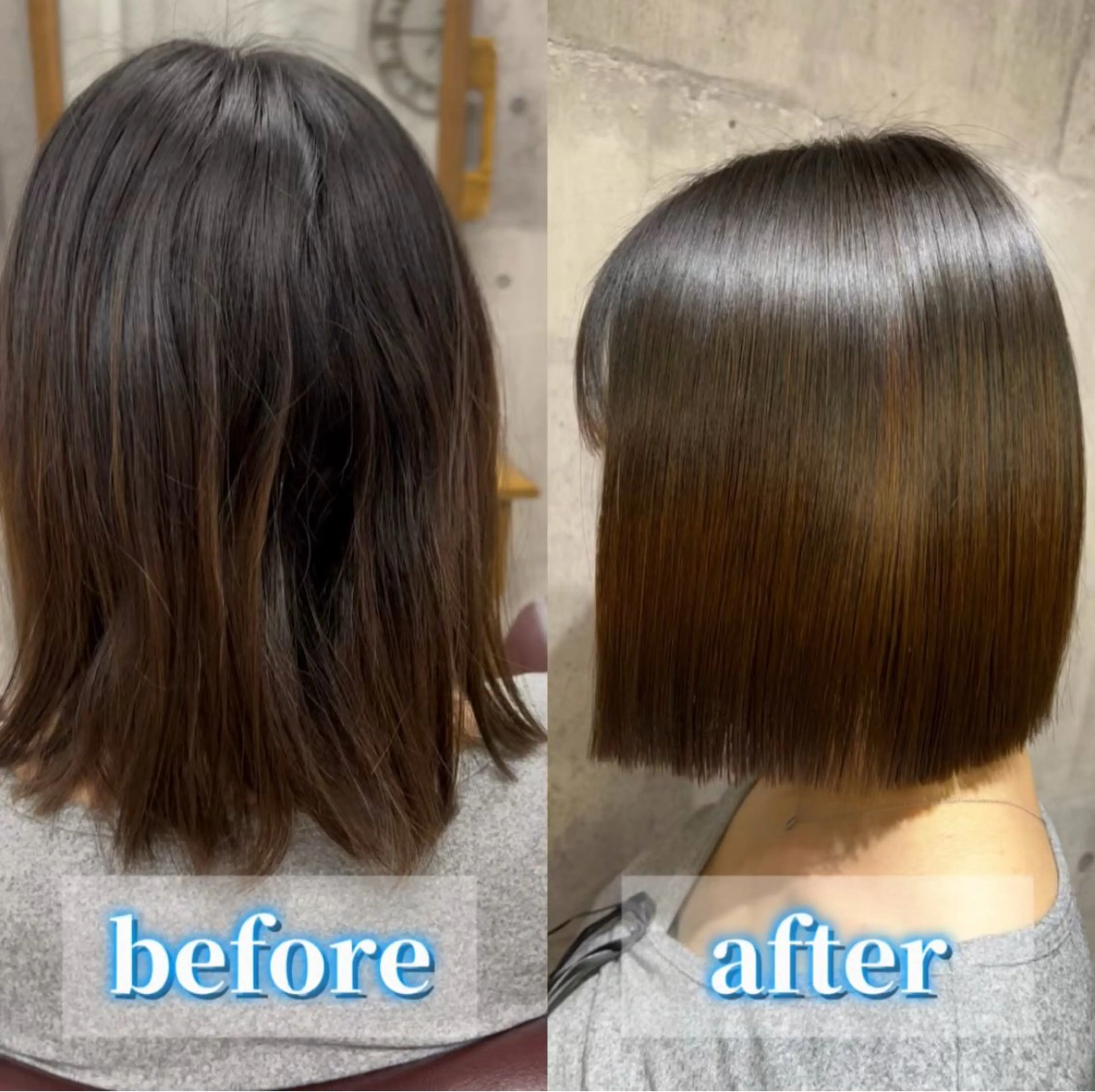 似合わせカット＋髪質改善TRの写真