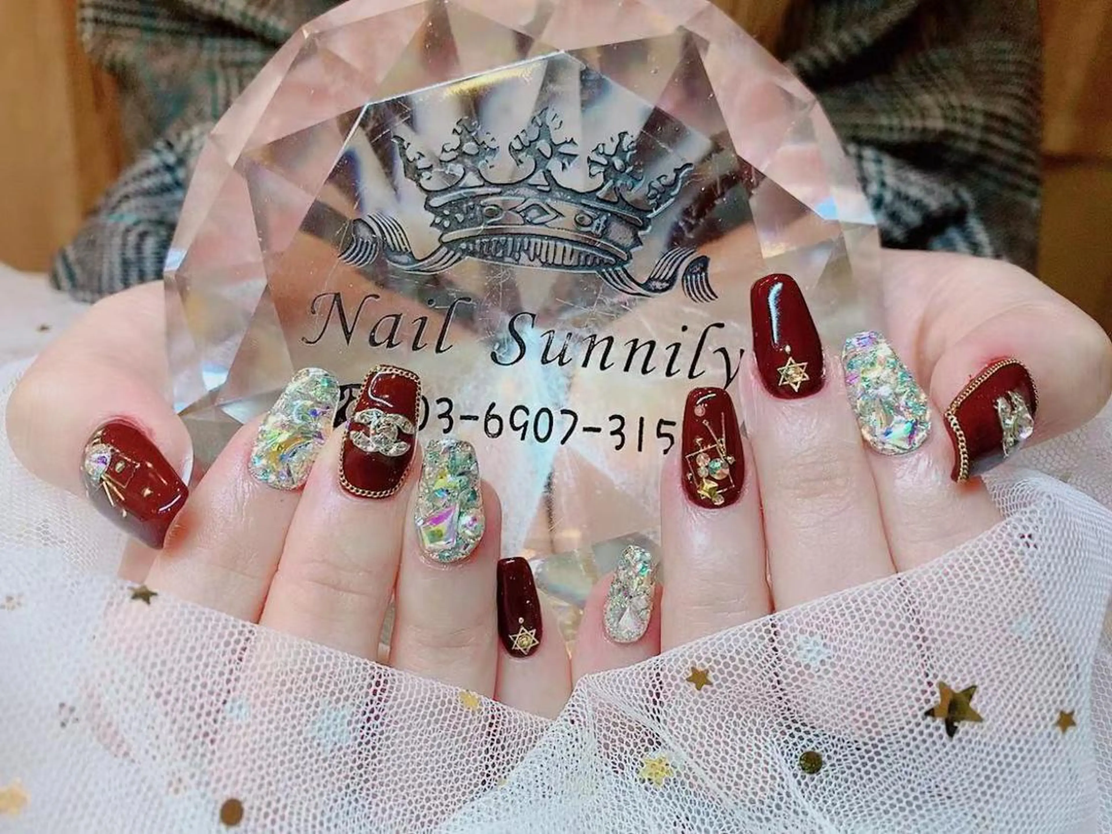 ネイル 長さだし専門店 M2　rikaのネイルデザイン