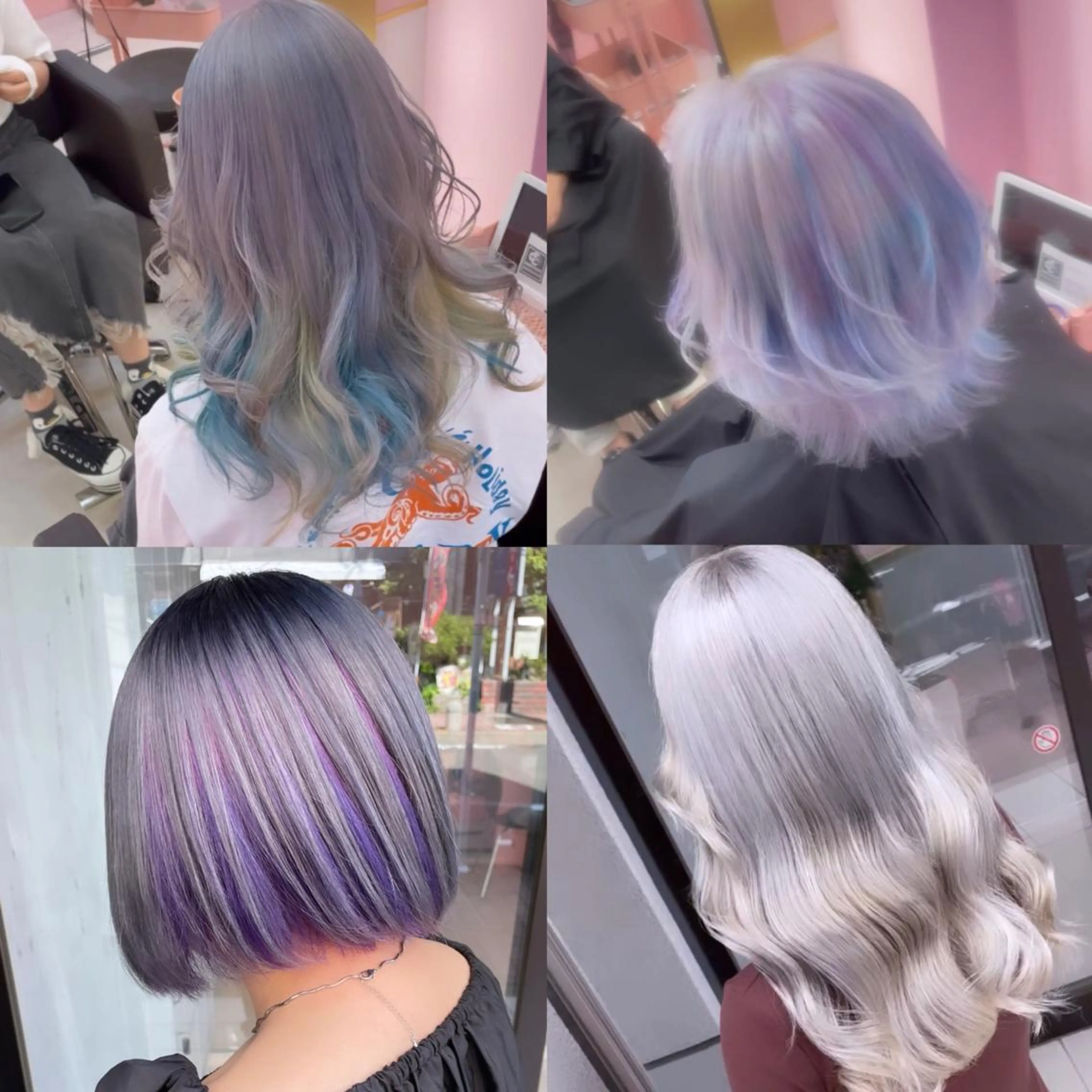 カラー ヘアカラー トリートメント ブリーチ指名No.1 MANATO🎨🌈のヘアスタイル