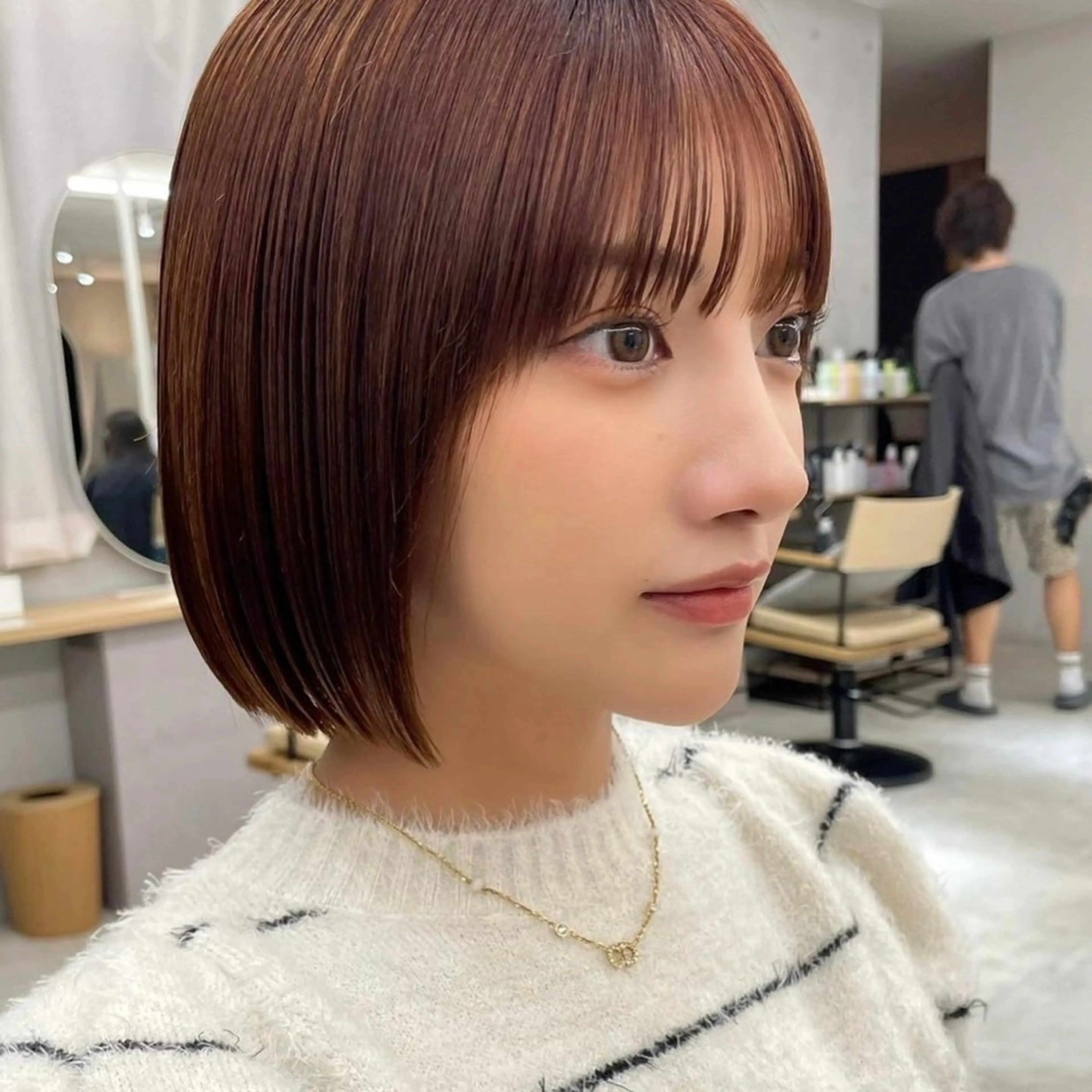 ショート sand池袋所属・似合わせボブカット ISAKIのヘアスタイル