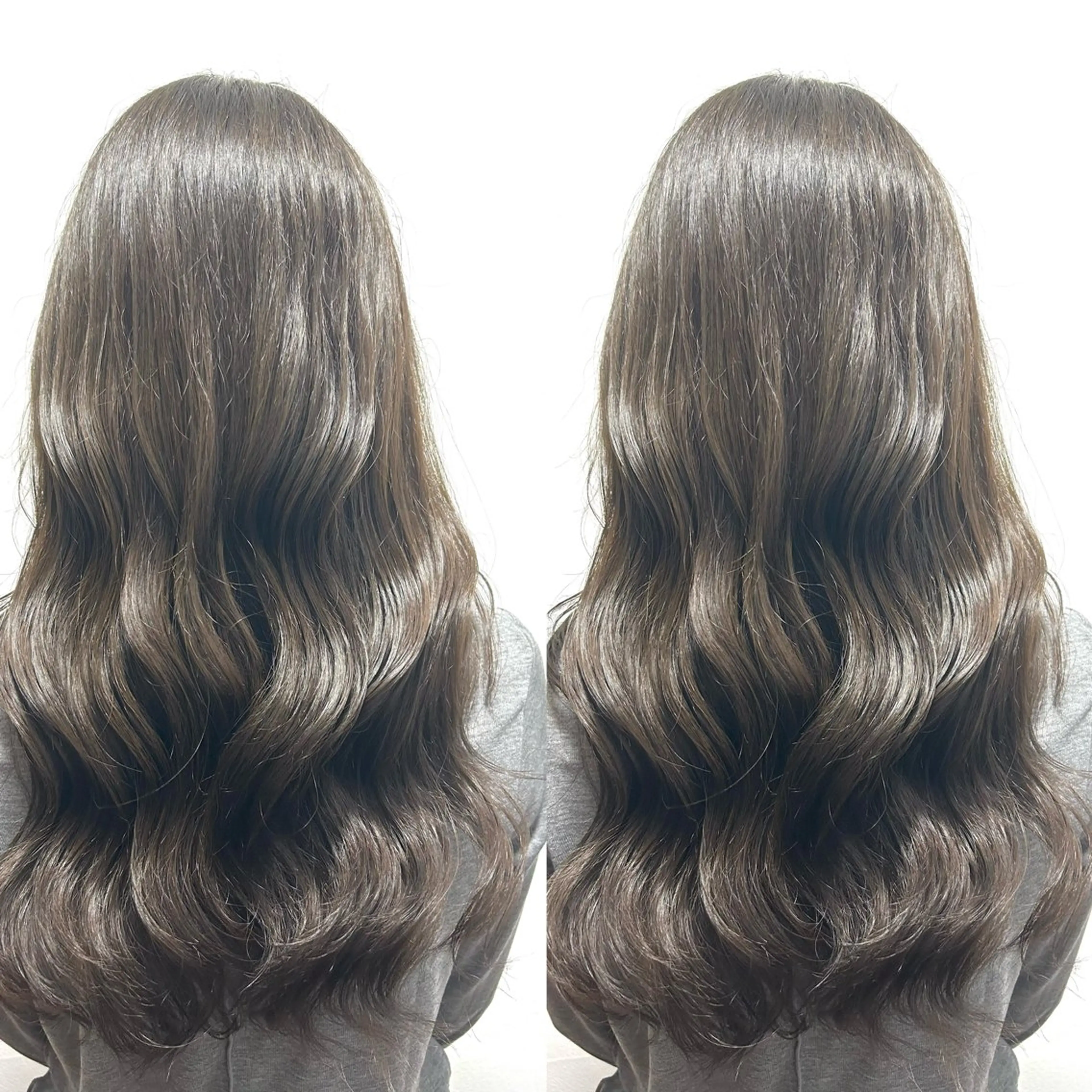 ロング レイヤーカット✂️ 若葉のヘアスタイル