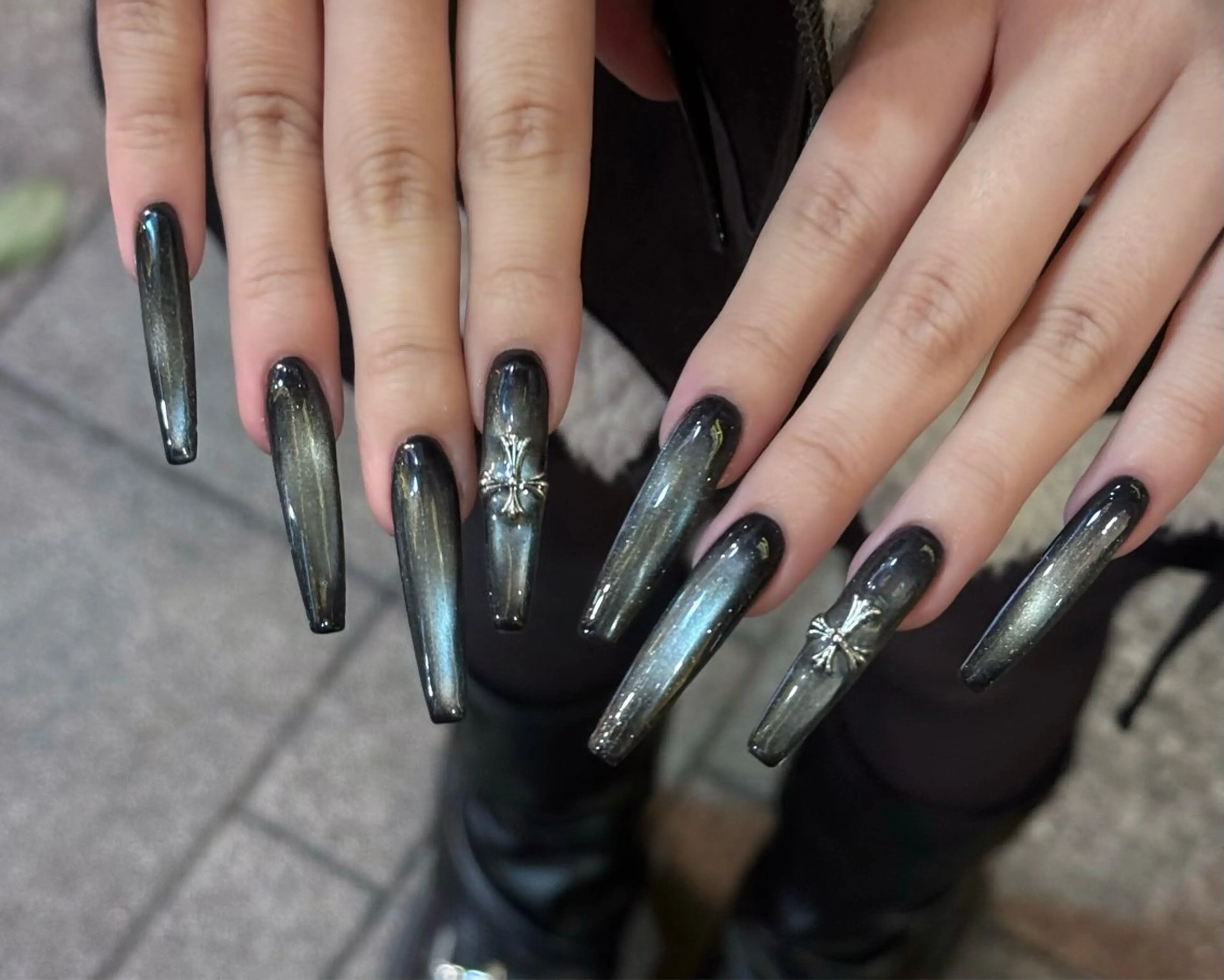 【5名様限定】❌予約リクエストのみ❌💖長さだし10本➕お任せy2kデザイン💖(ソフトジェルオフあり)の写真