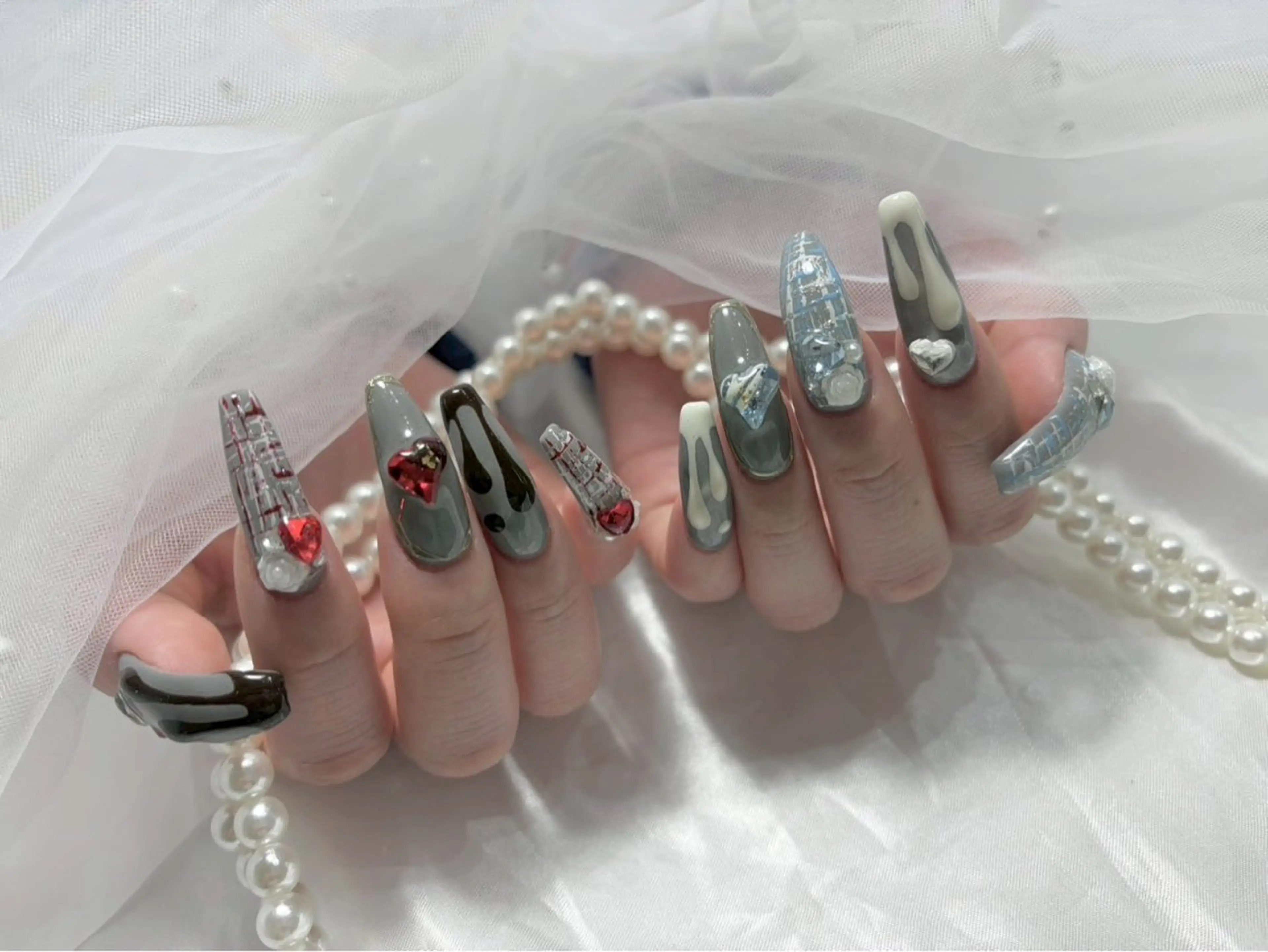 【アートやり放題&パーツつけ放題&長さだし】全部やり放題※オフなしの写真