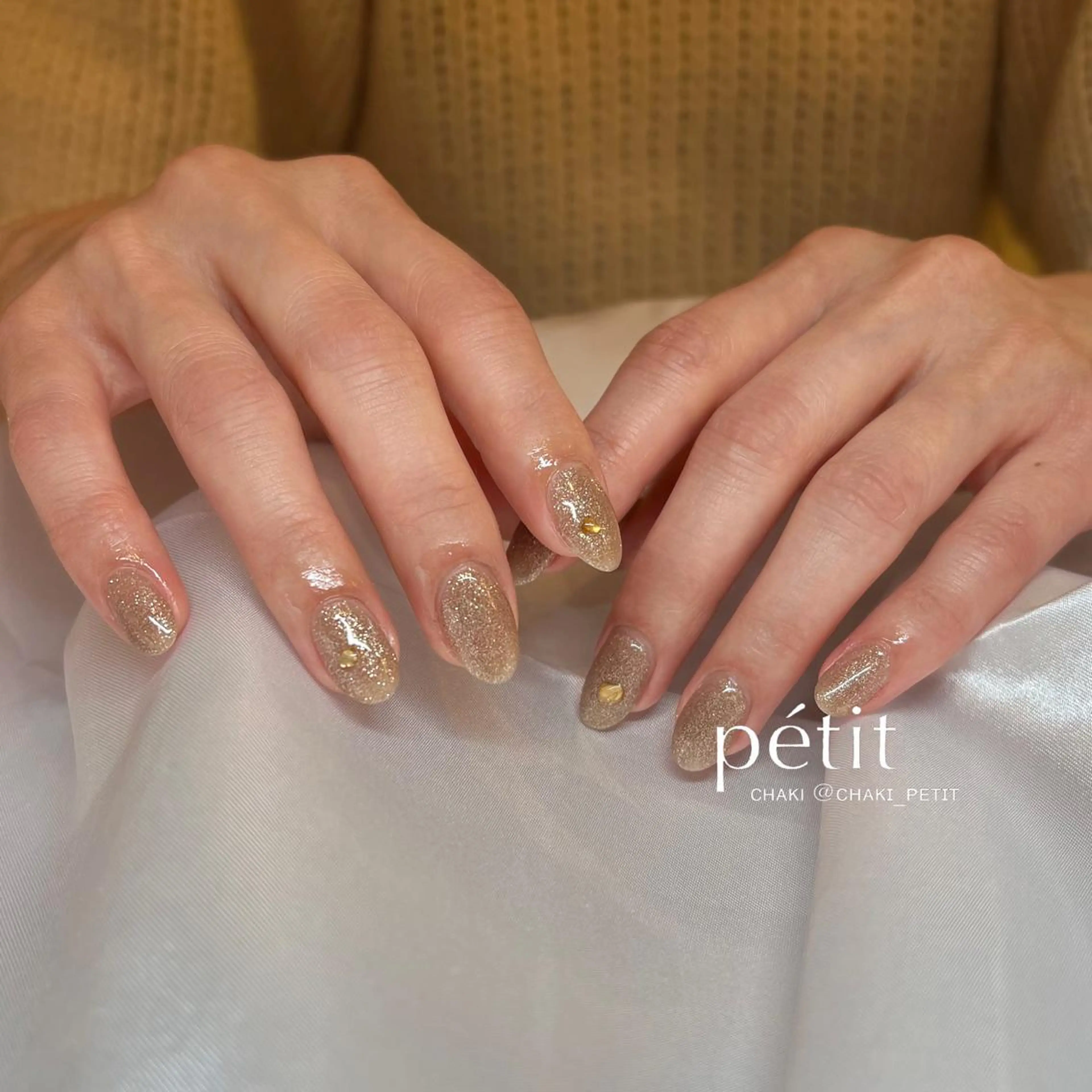 ミディアム pétit所属・pétit hiyoriのネイルデザイン