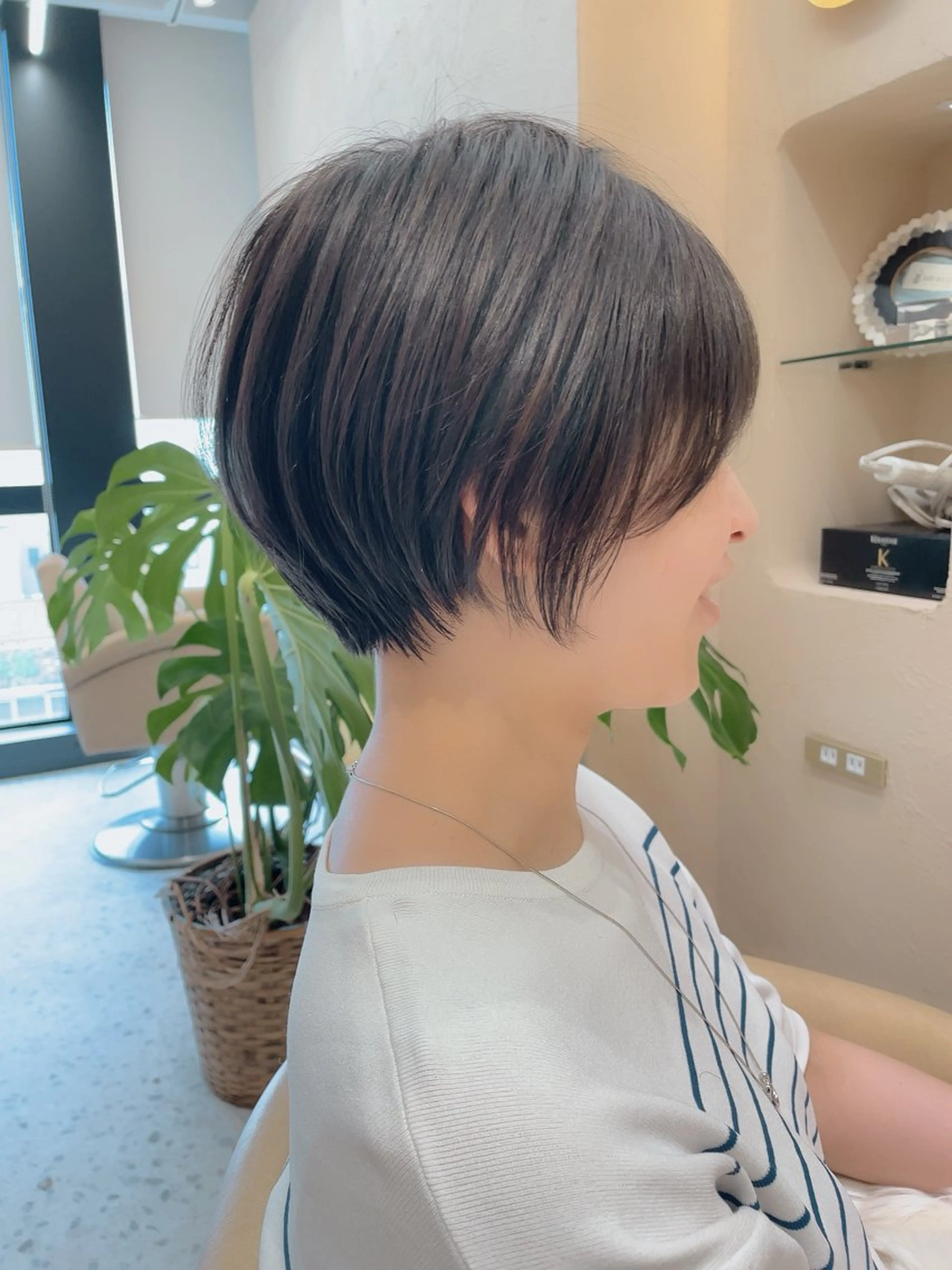 ショート カラー カット ヘアカラー トリートメント 韓国ヘア/髪質改善 /Harunaのヘアスタイル