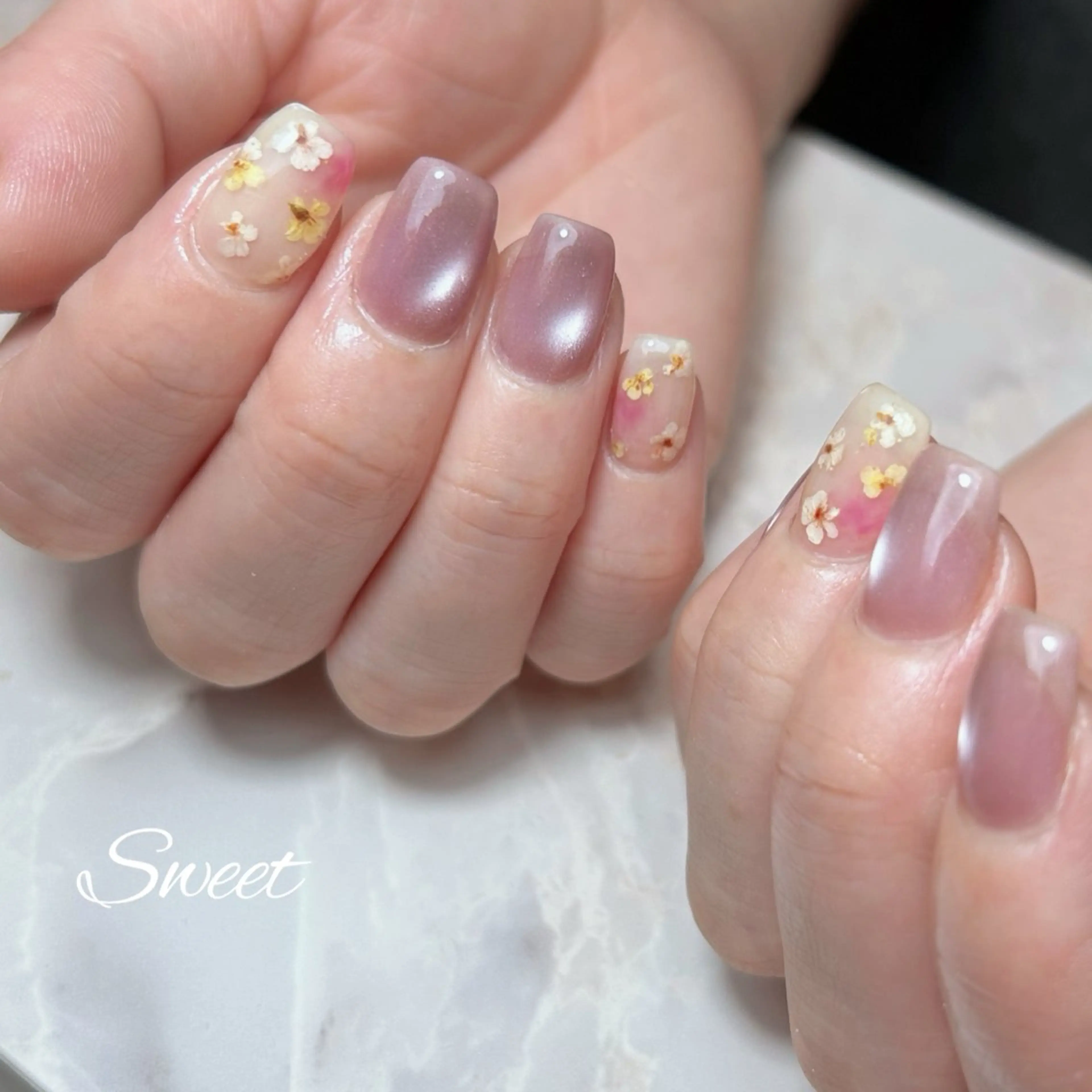 ネイル ハンドネイル sweet 仲野陽子のネイルデザイン