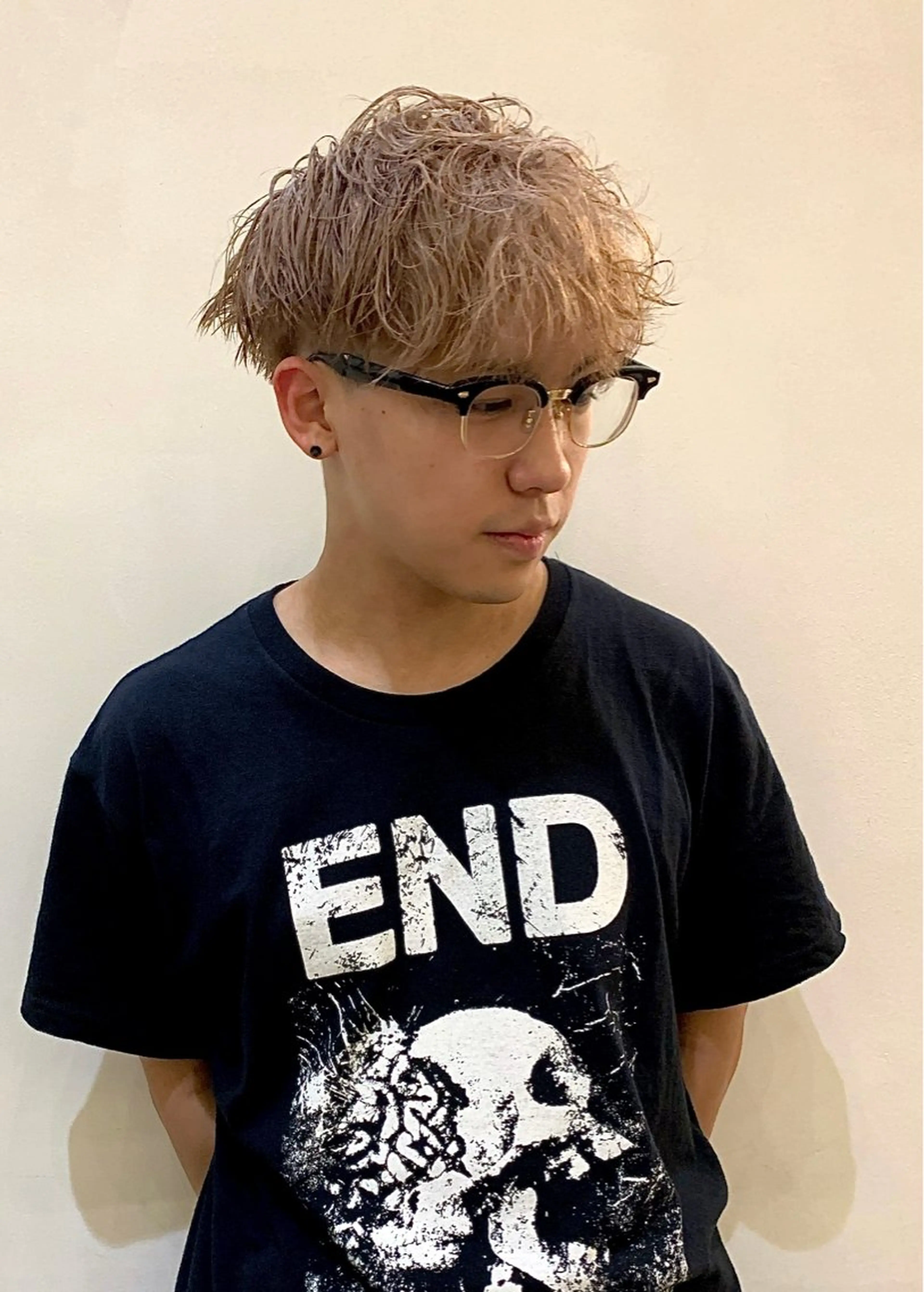 ミディアム カラー パーマ メンズ off所属・【モデルさん募集！】 ✂︎小林マキトのヘアスタイル