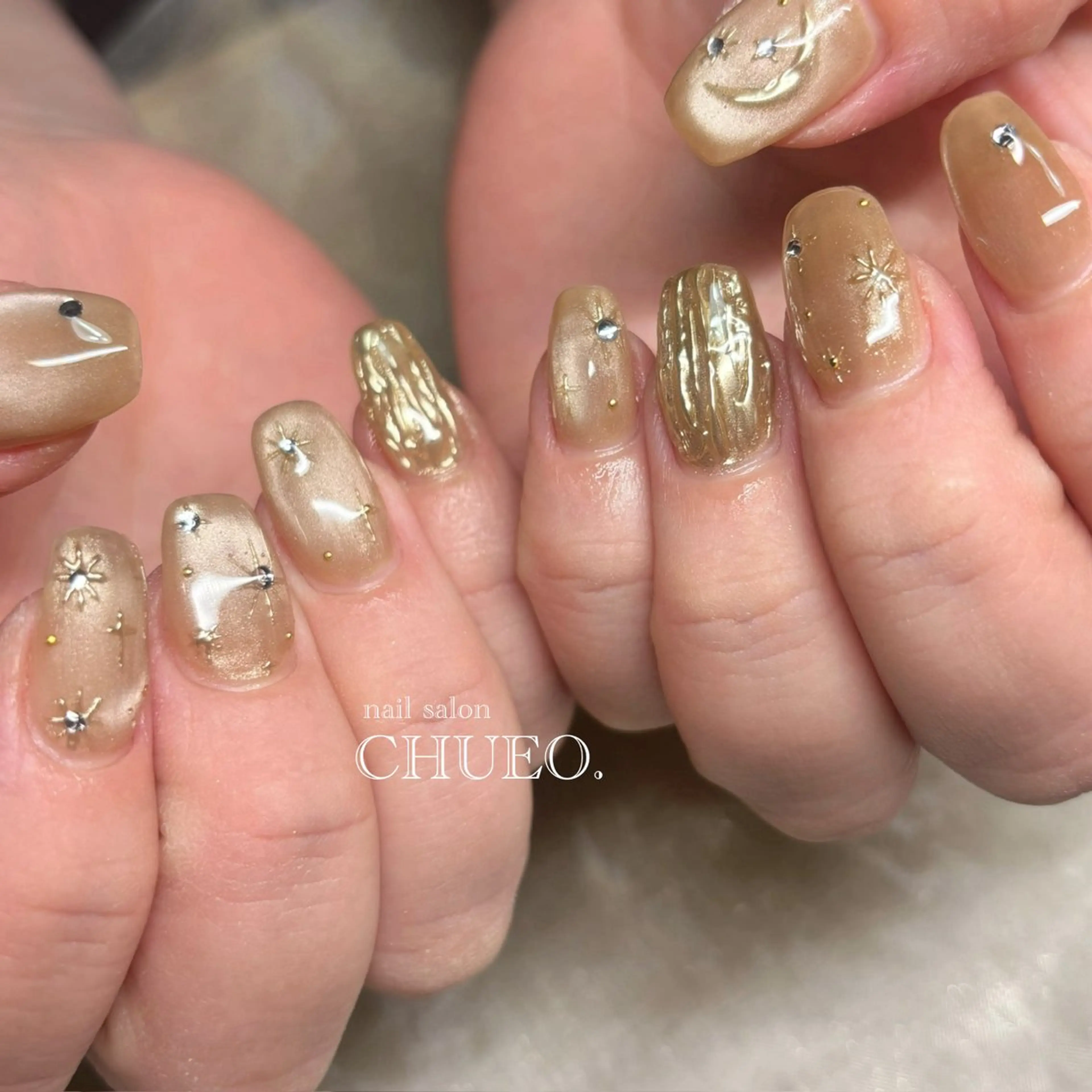 ネイル ハンドネイル nail salon CHUEO.所属・吉岡 晴香のネイルデザイン
