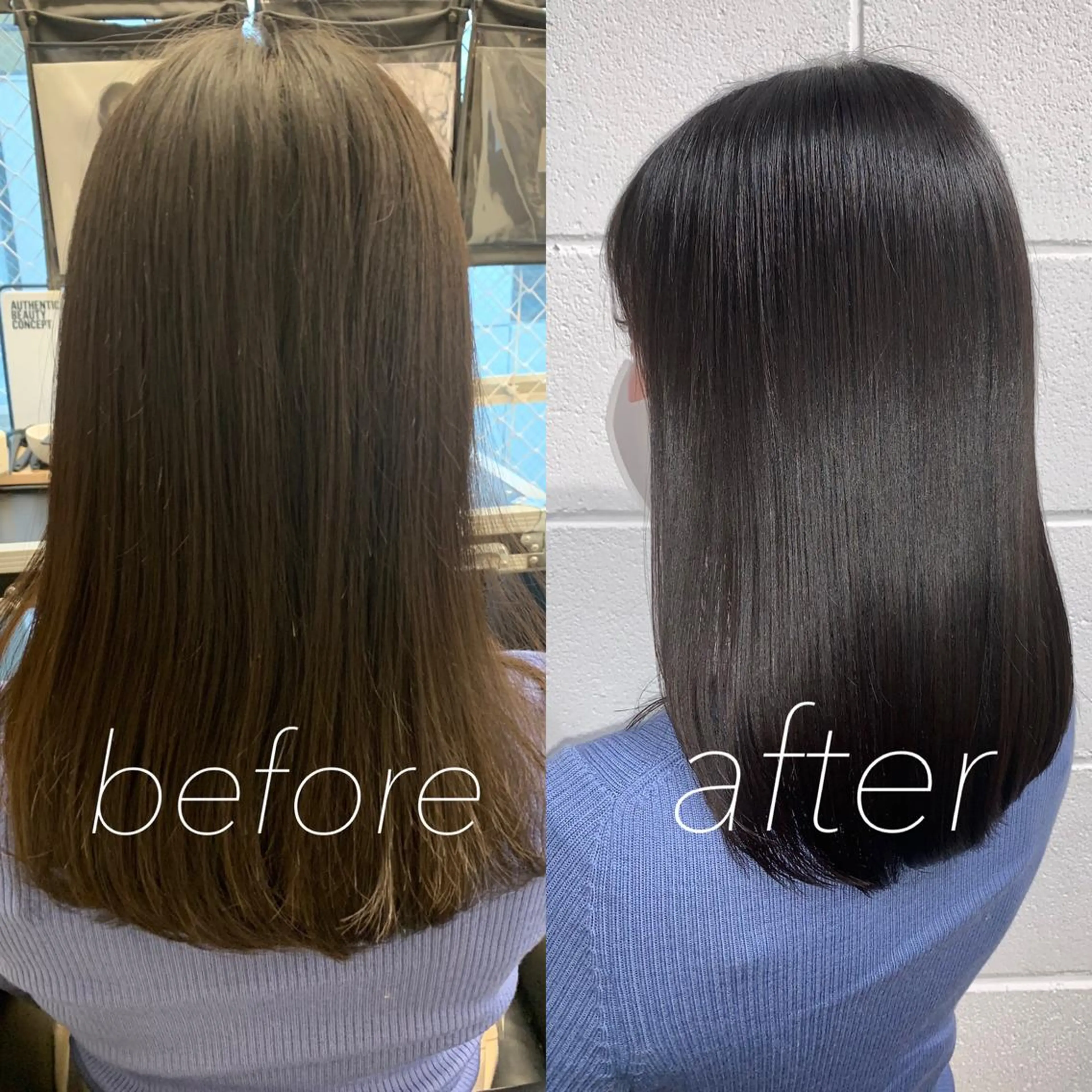 ミディアム カラー レイヤーカット/艶髪 ✨💭KIRARIのヘアスタイル