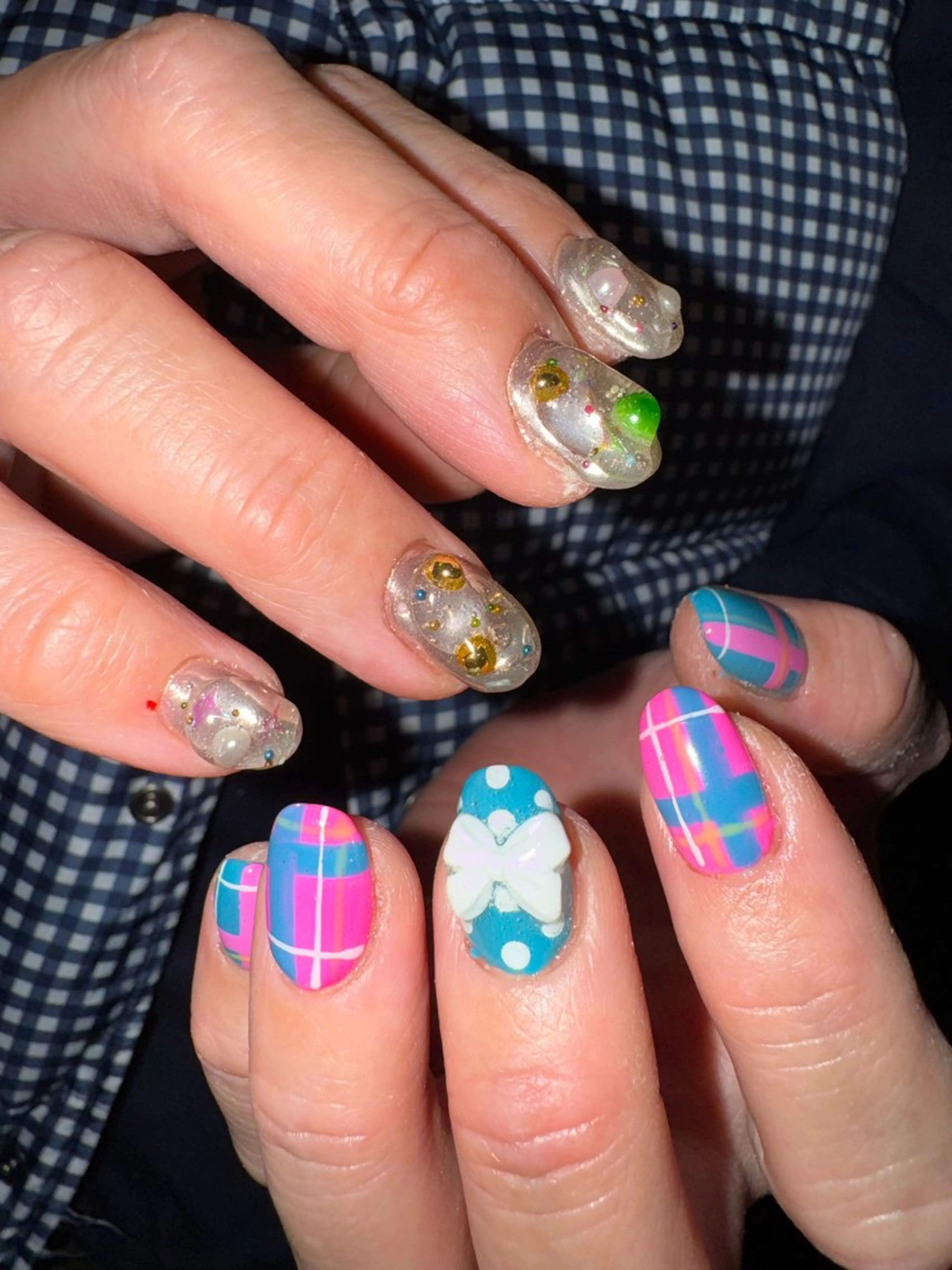 ネイル ハンドネイル フットネイル MITSUKI🪡 海外/個性派/ロングのネイルデザイン