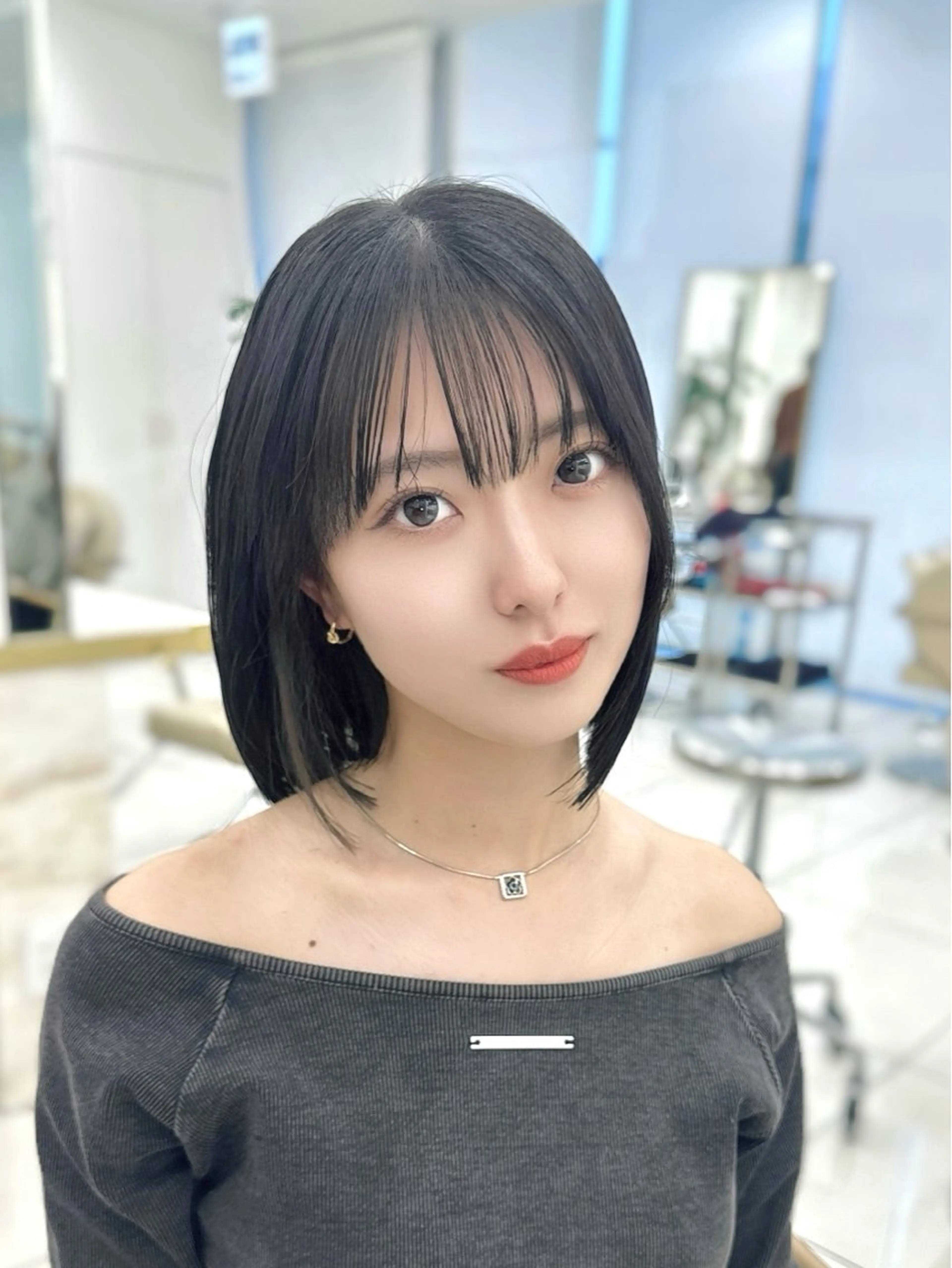 ショート 韓国顔まわり/前髪 /レイヤー/いつきのヘアスタイル