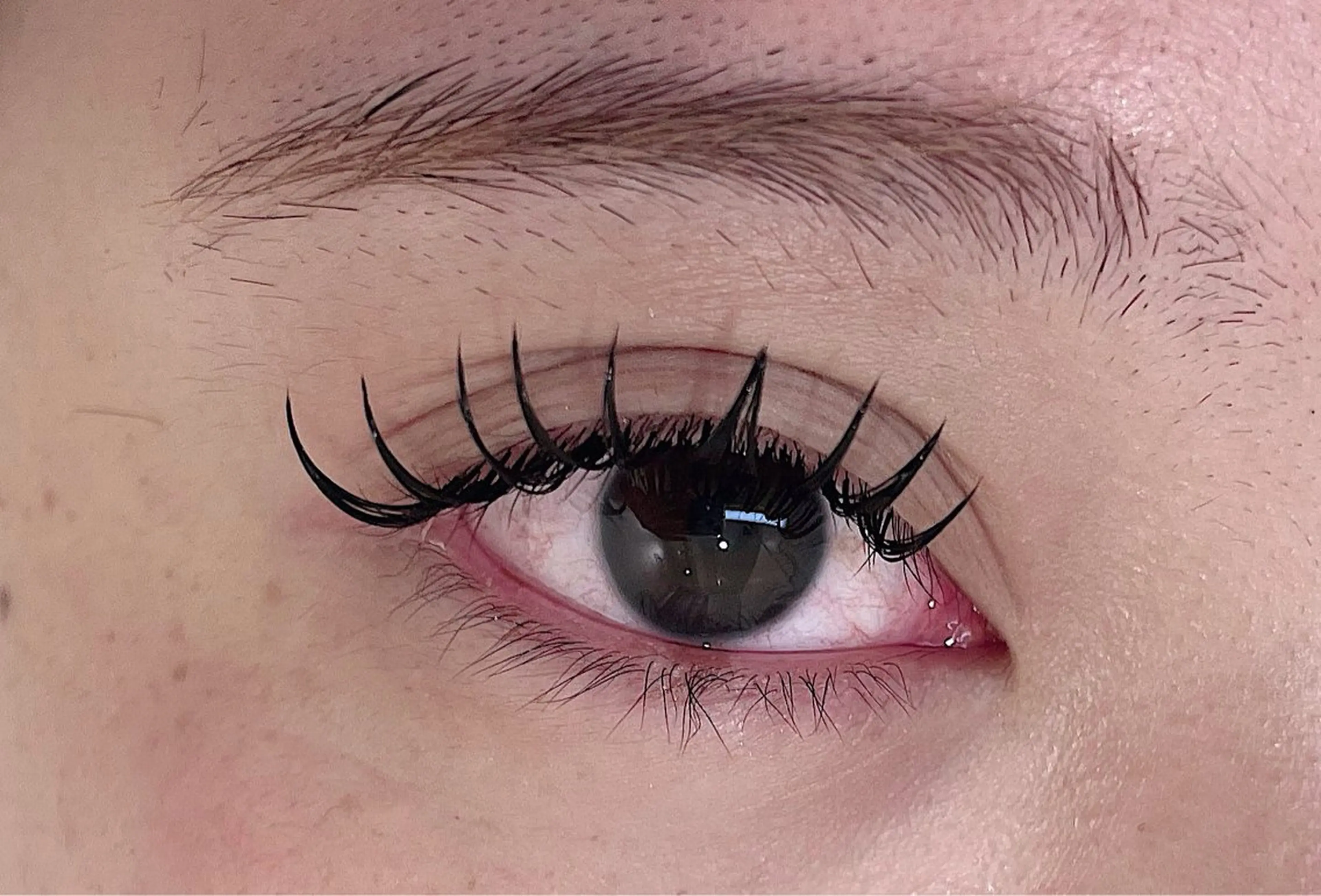 マツエク・マツパ バインドロック Dカール 目尻長め Eyelash＆Eyebrow salon Rosy所属・Pocket安積店 🎀Kaoruのマツエク・マツパデザイン