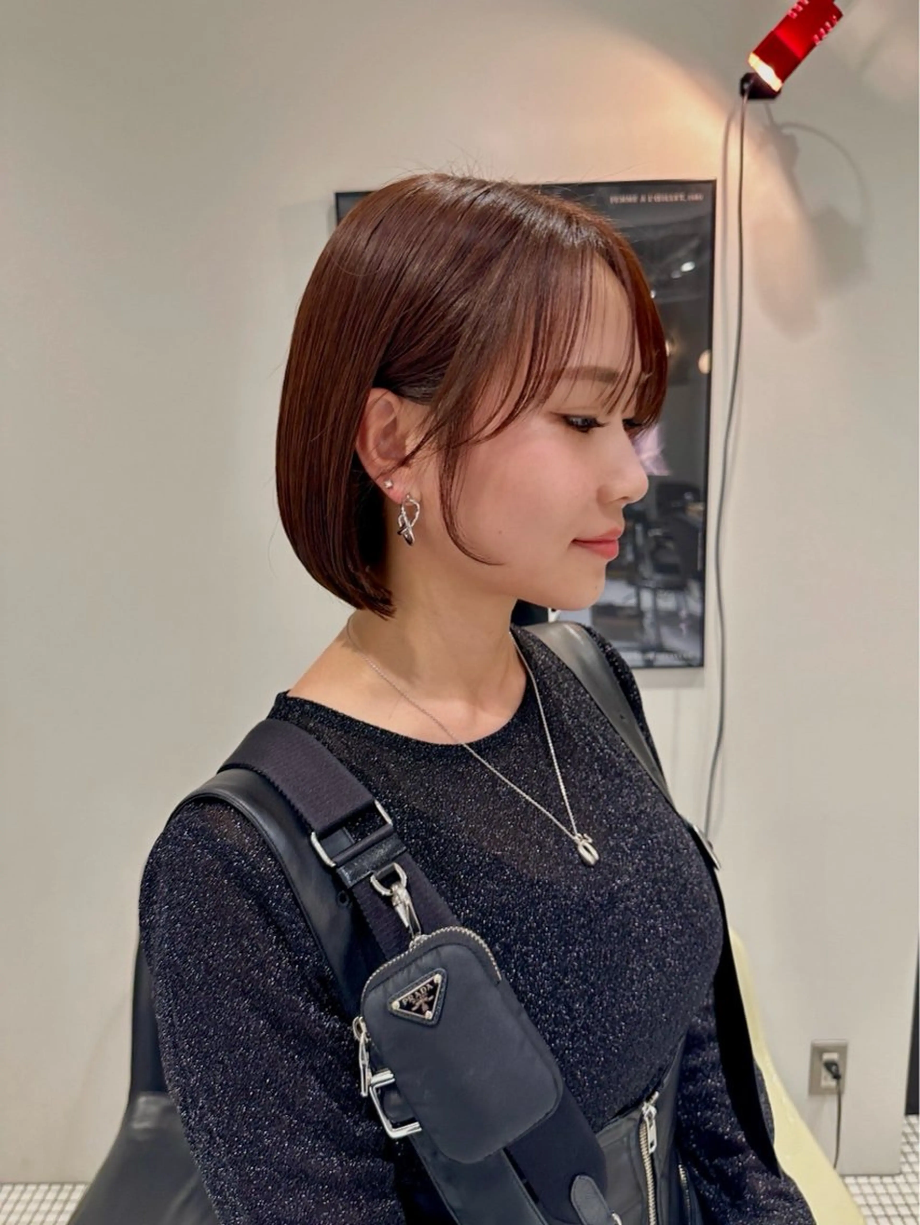 ミディアム カラー ヘアカラー トリートメント GRIP/マンツー マンサロンのヘアスタイル