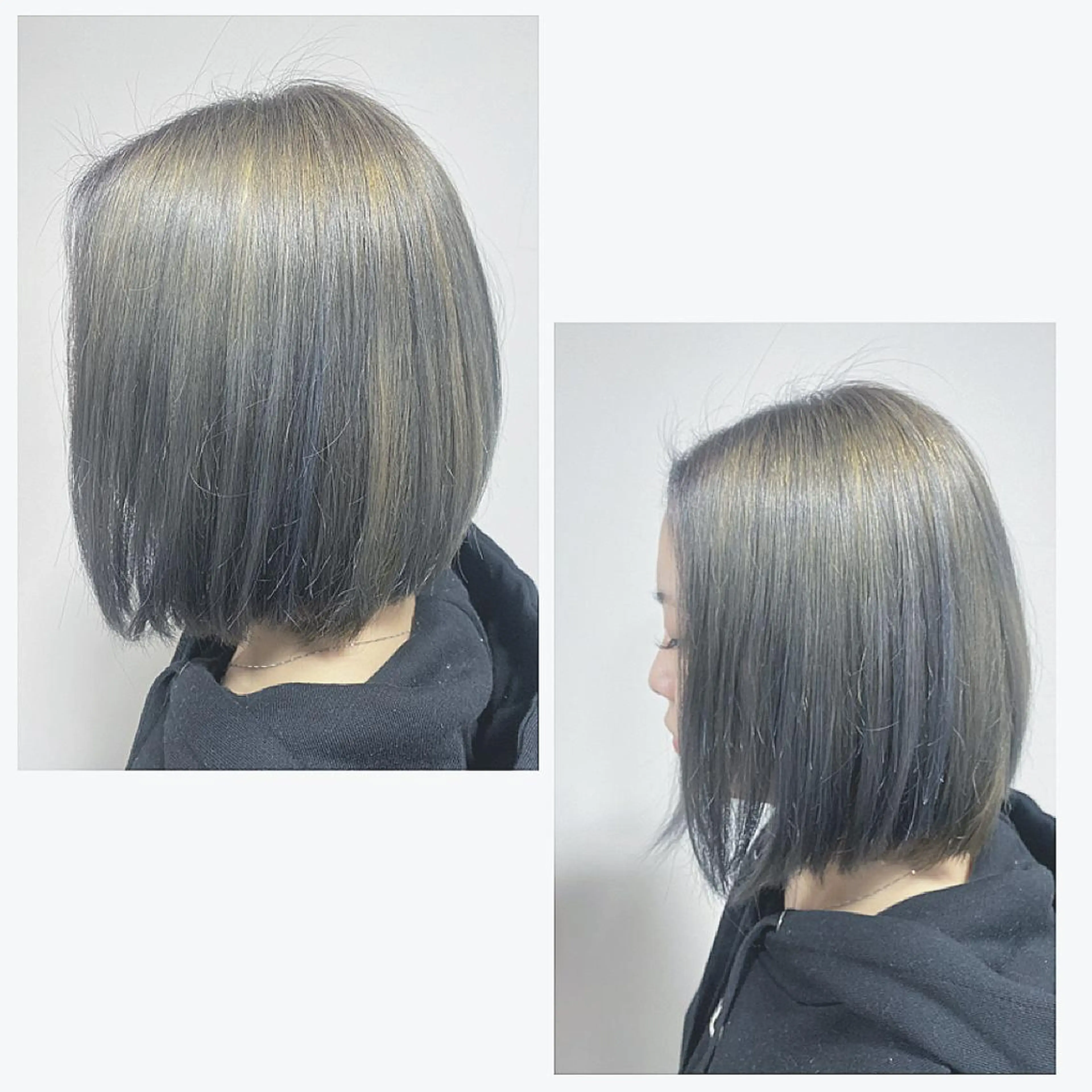 ショート カラー ハイライトカラー ハイライト ヘアカラー Tendre Rêveのマツエク・マツパデザイン