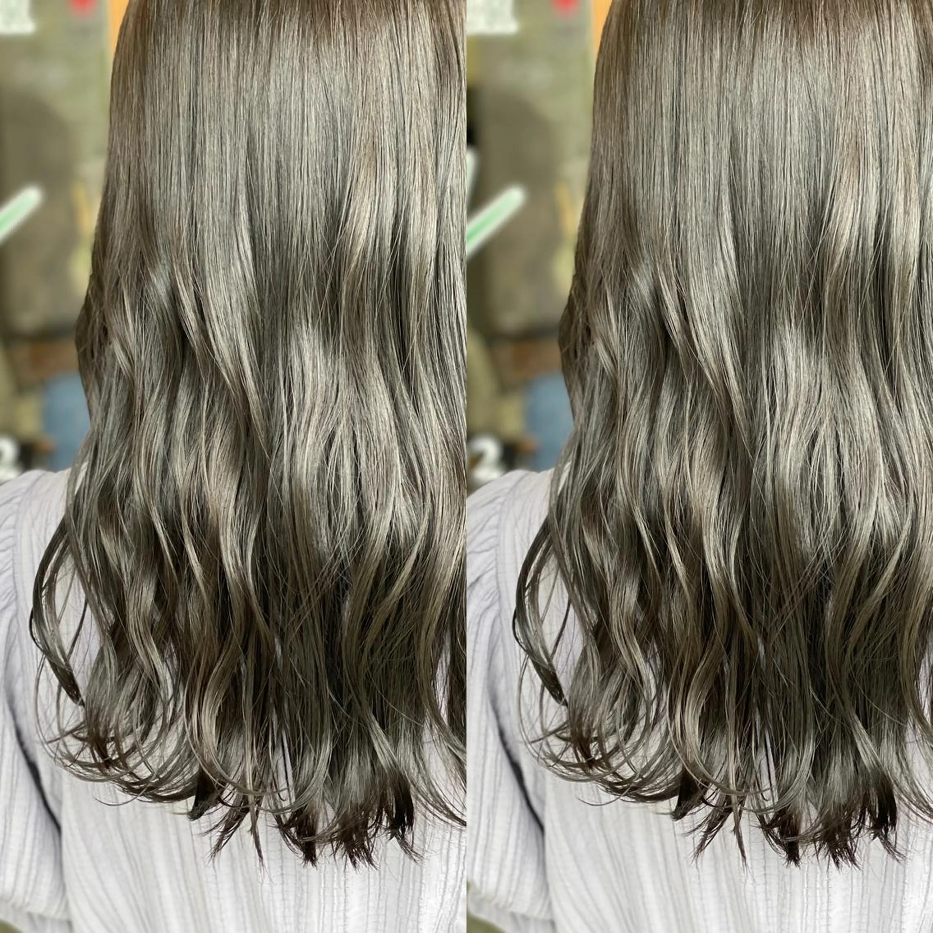 ロング カラー ヘアカラー Snaly カラー特化ページのヘアスタイル