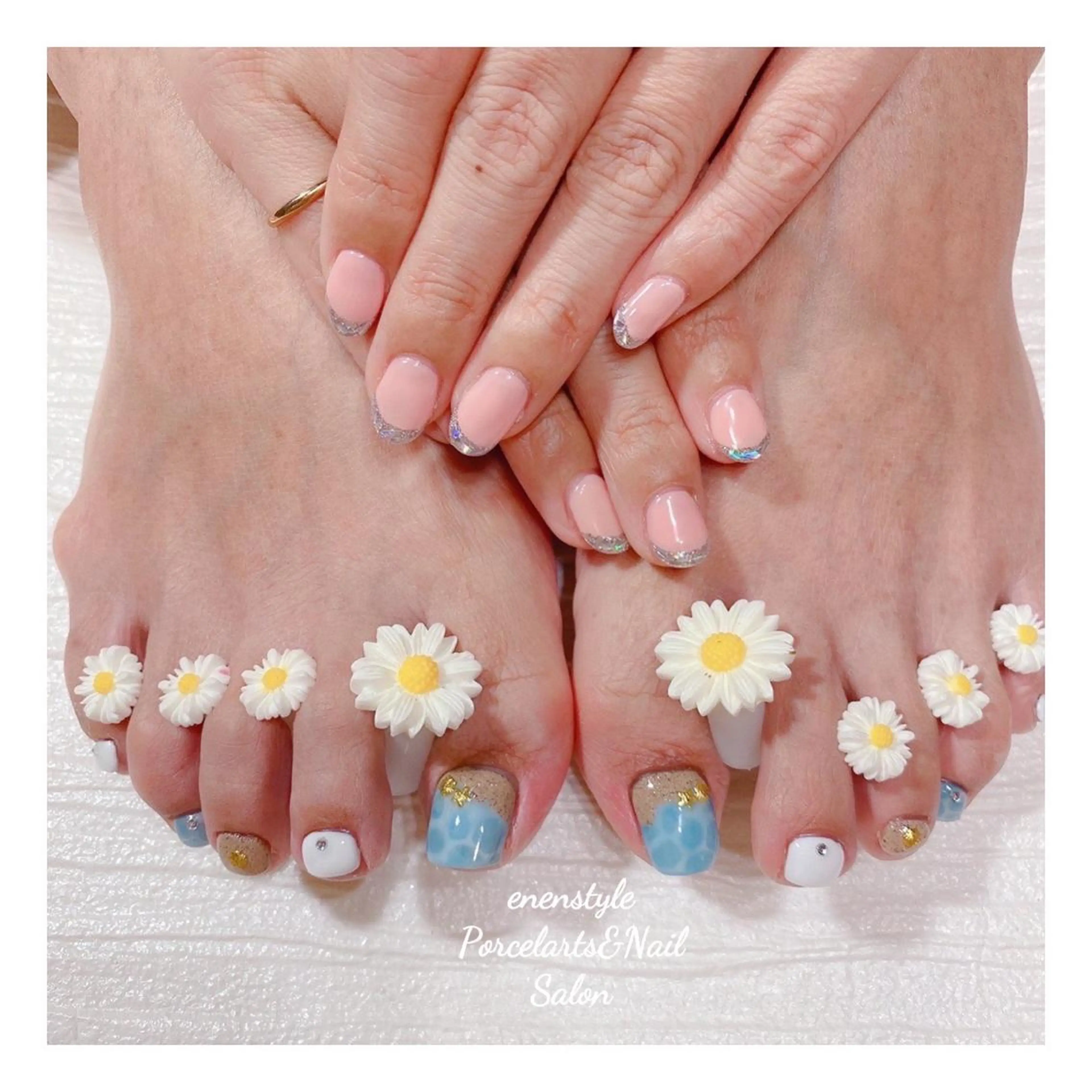 ミディアム ネイル 👑enen style👑のネイルデザイン