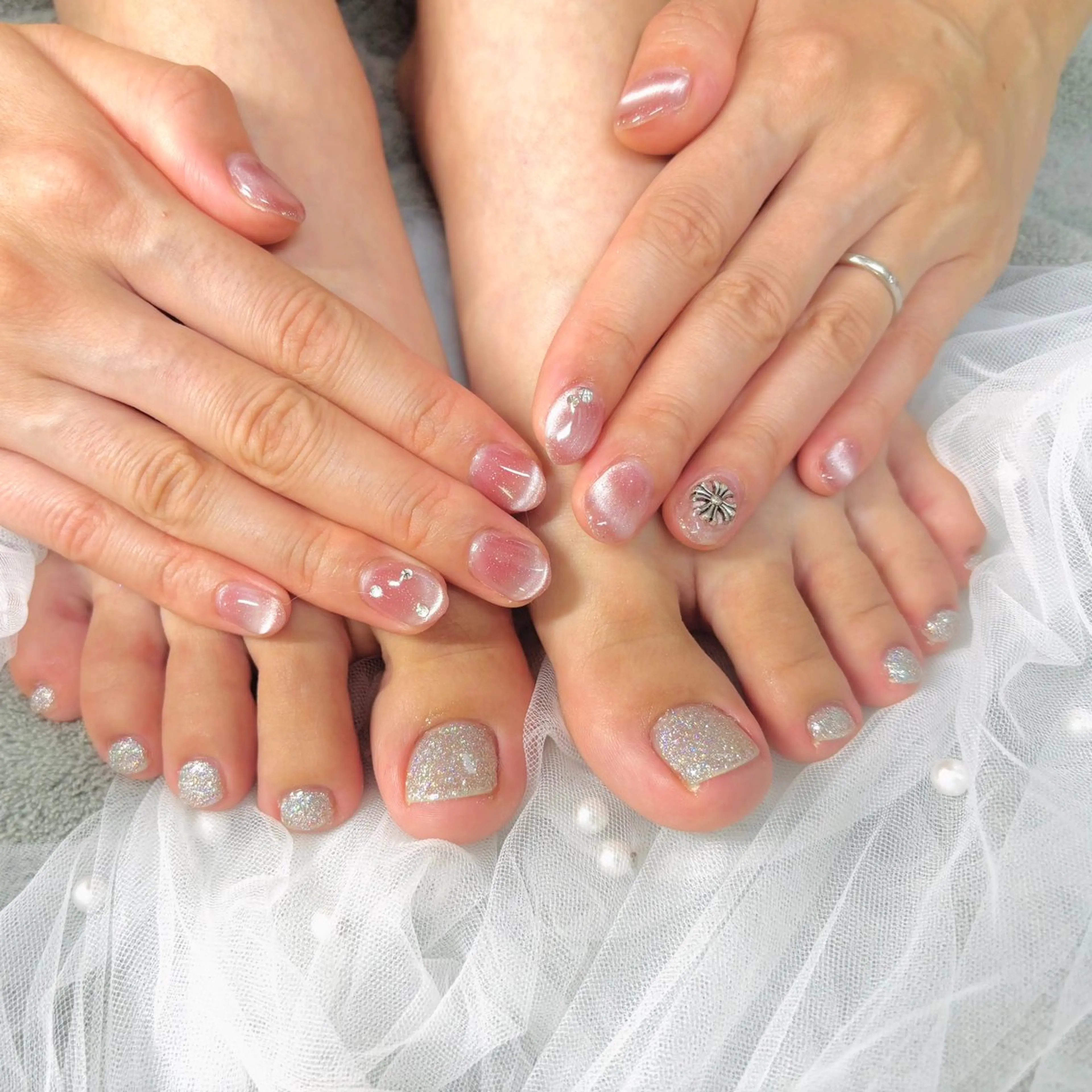 ネイル ハンドネイル フットネイル L‘ねいる 江坂店 エルネイルエサカテンのネイルデザイン