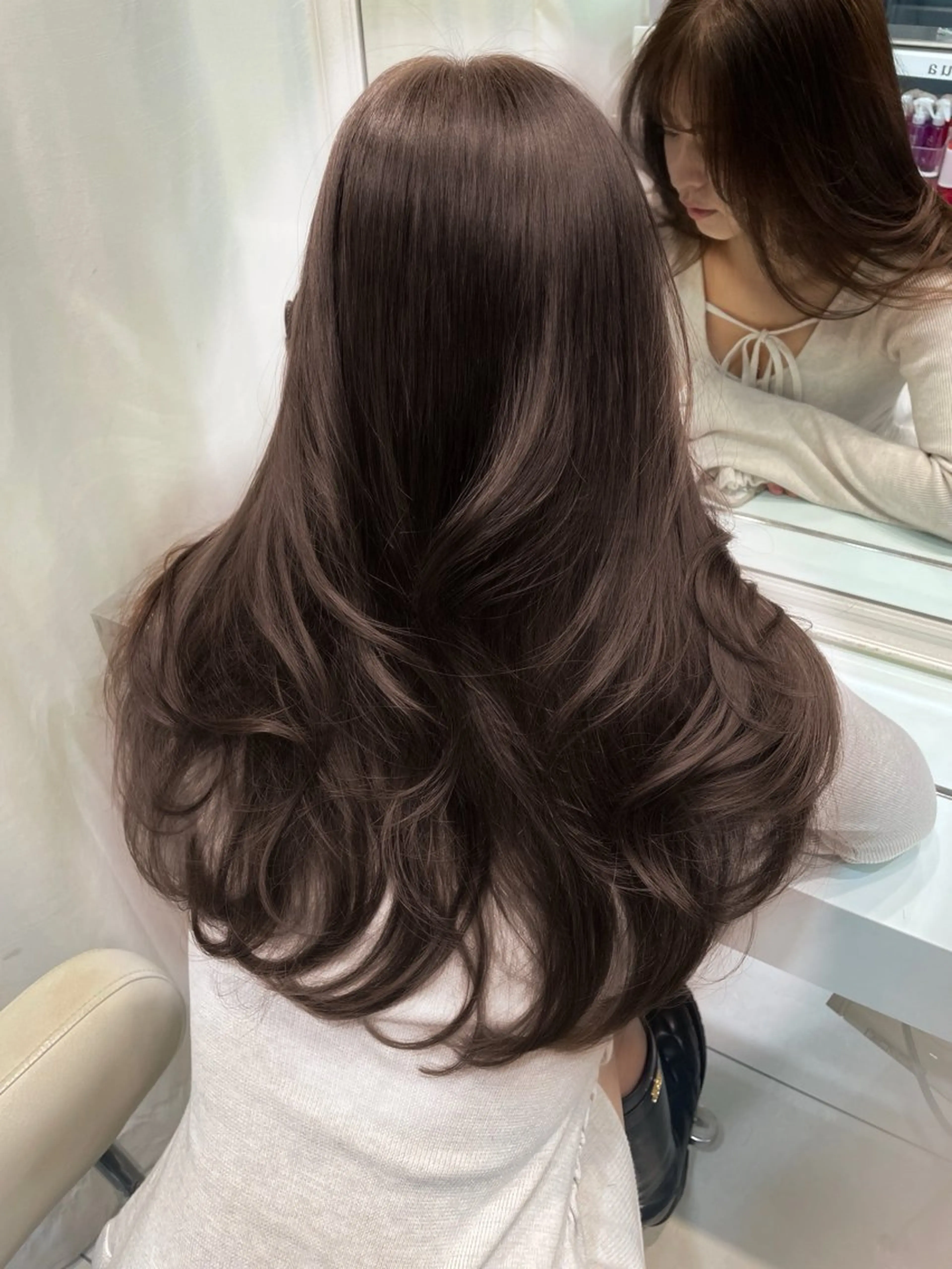 ロング カット ヘアカラー トリートメント ♡大人カワイイ hair♡徳井はやとのヘアスタイル