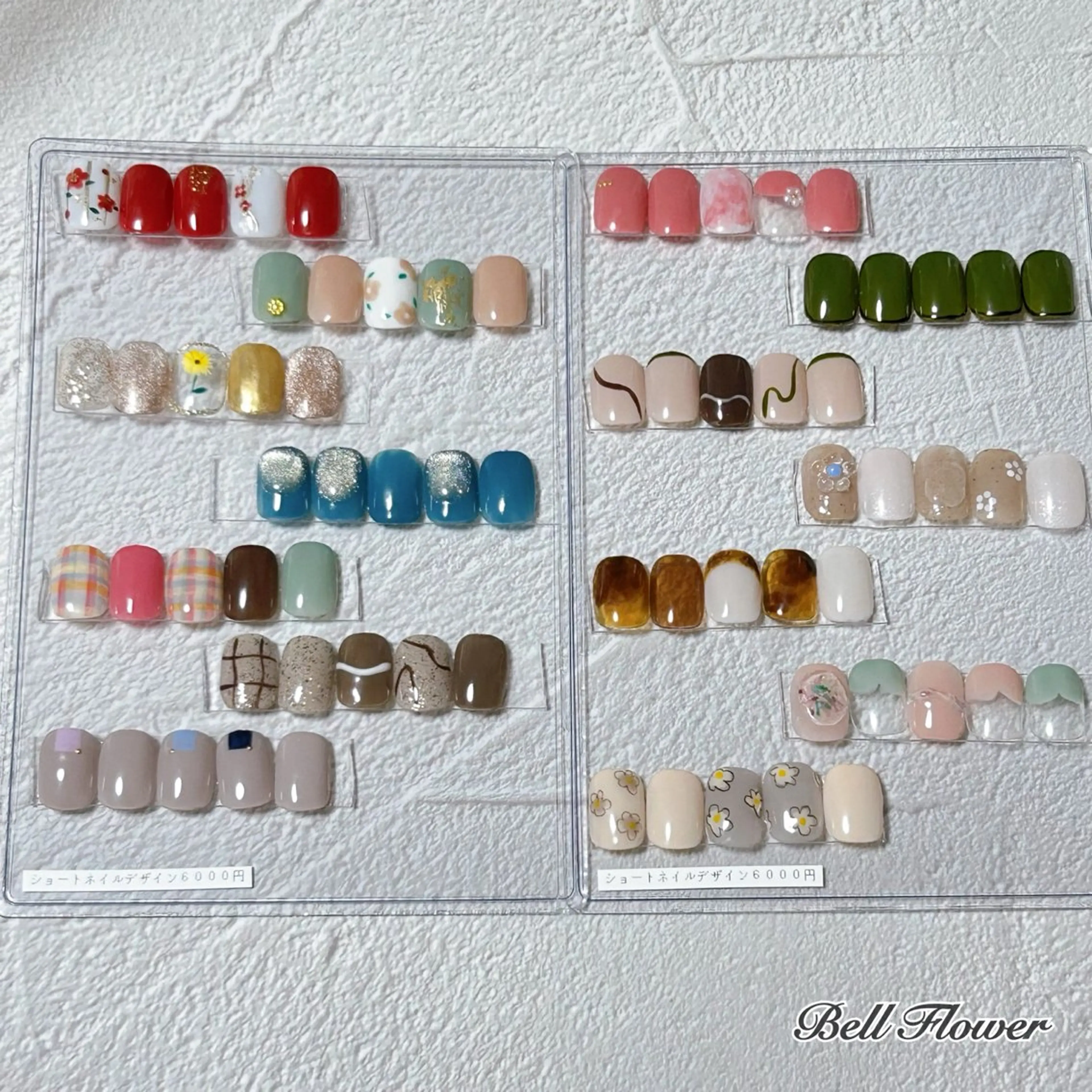 ネイル ハンドネイル Bell Flowerのネイルデザイン