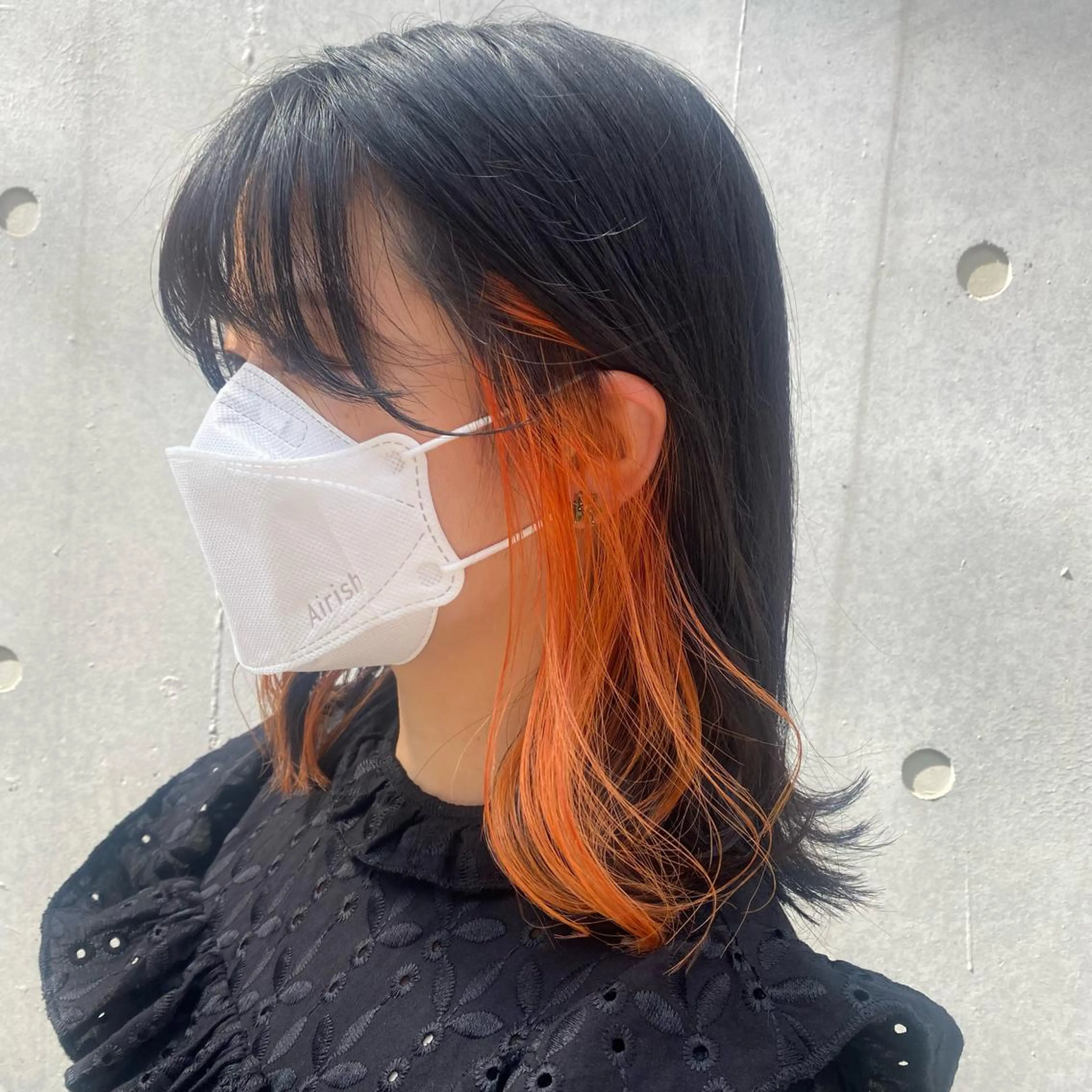 ミディアム カラー 🪭risa 暖色/レイヤー🪭のヘアスタイル