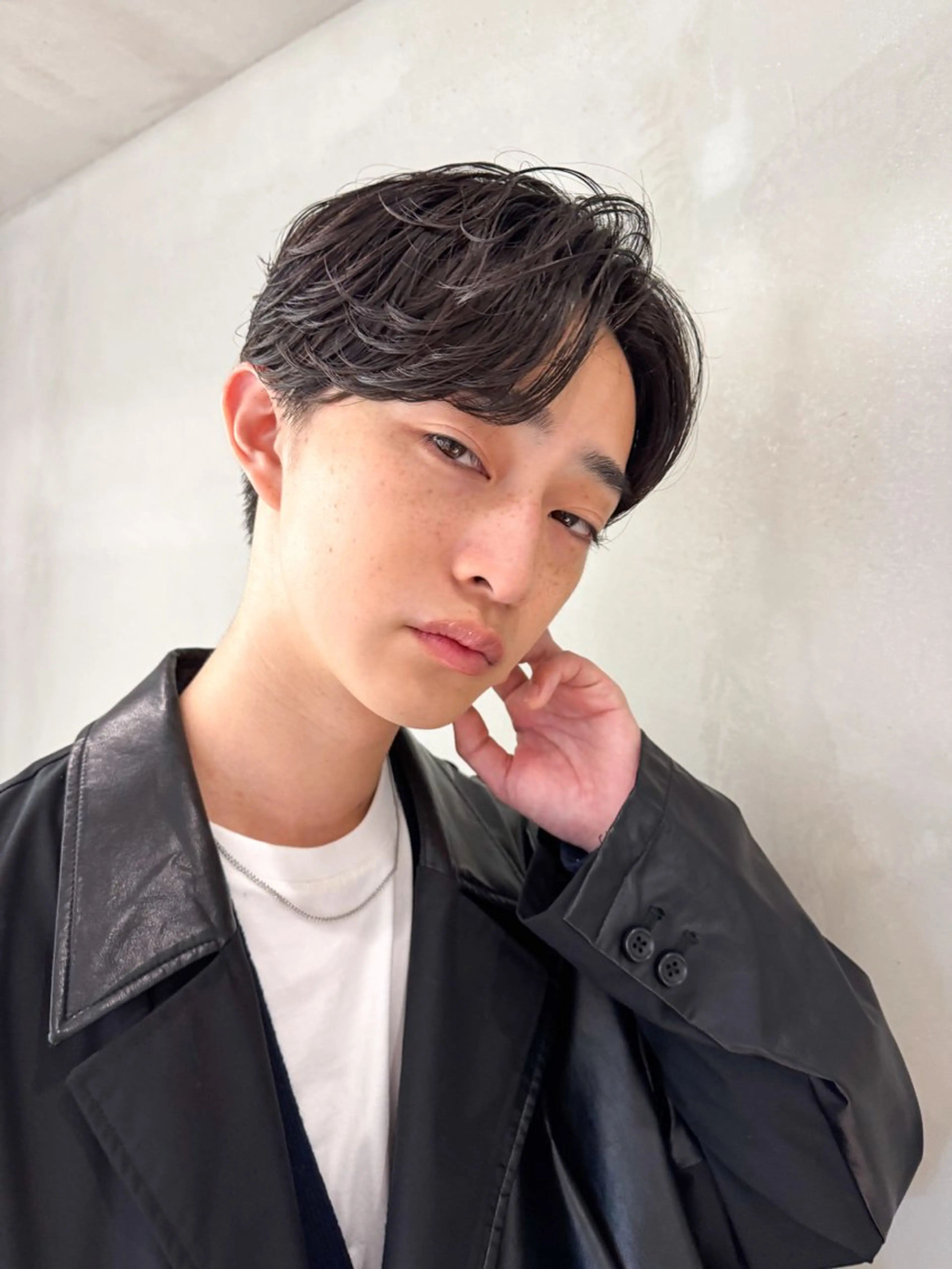 メンズ カット 山中 束真のヘアスタイル