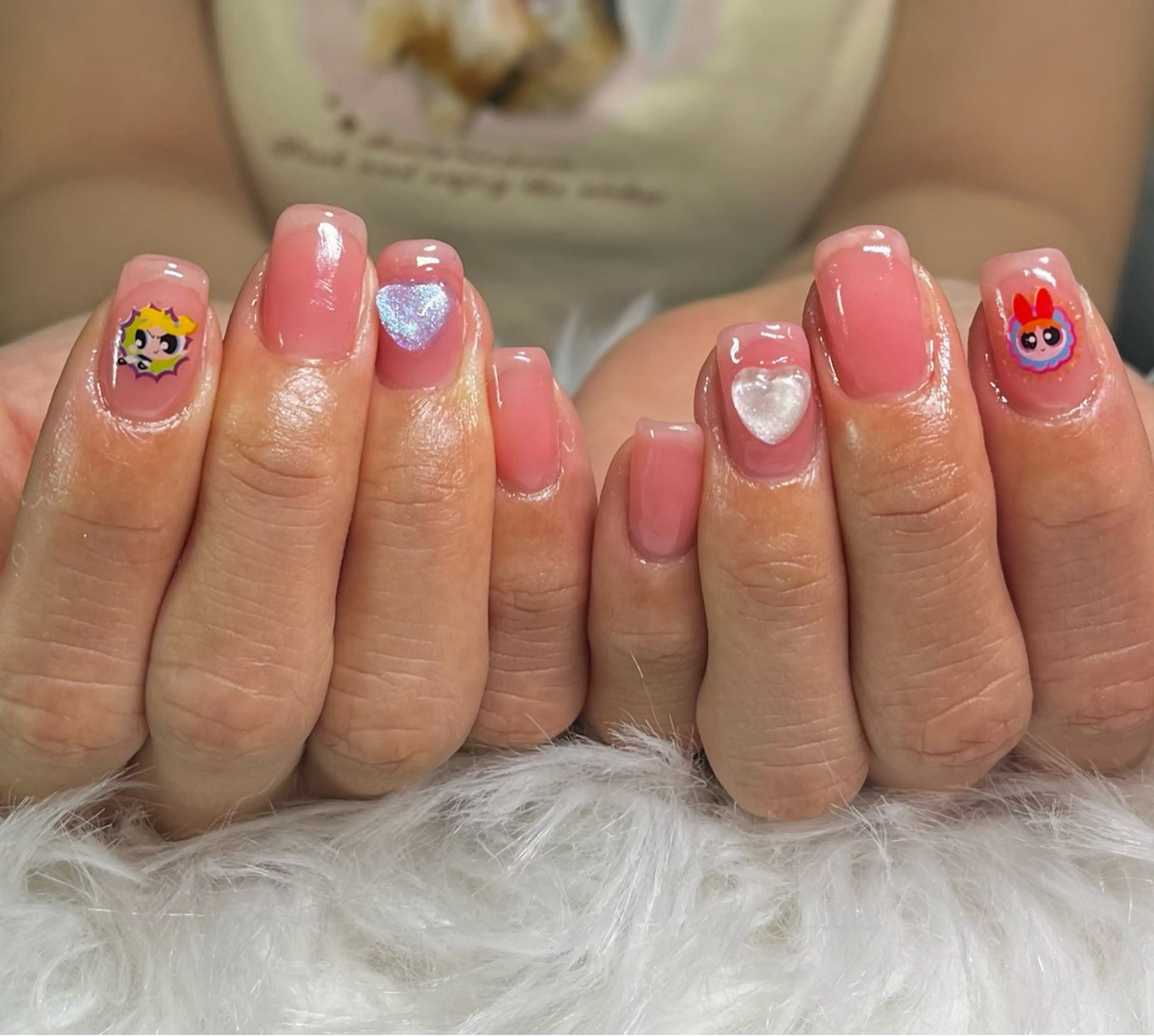 ネイル ハート ワンカラーネイル ハンドネイル 🏠自宅 サロン💅natsuのネイルデザイン