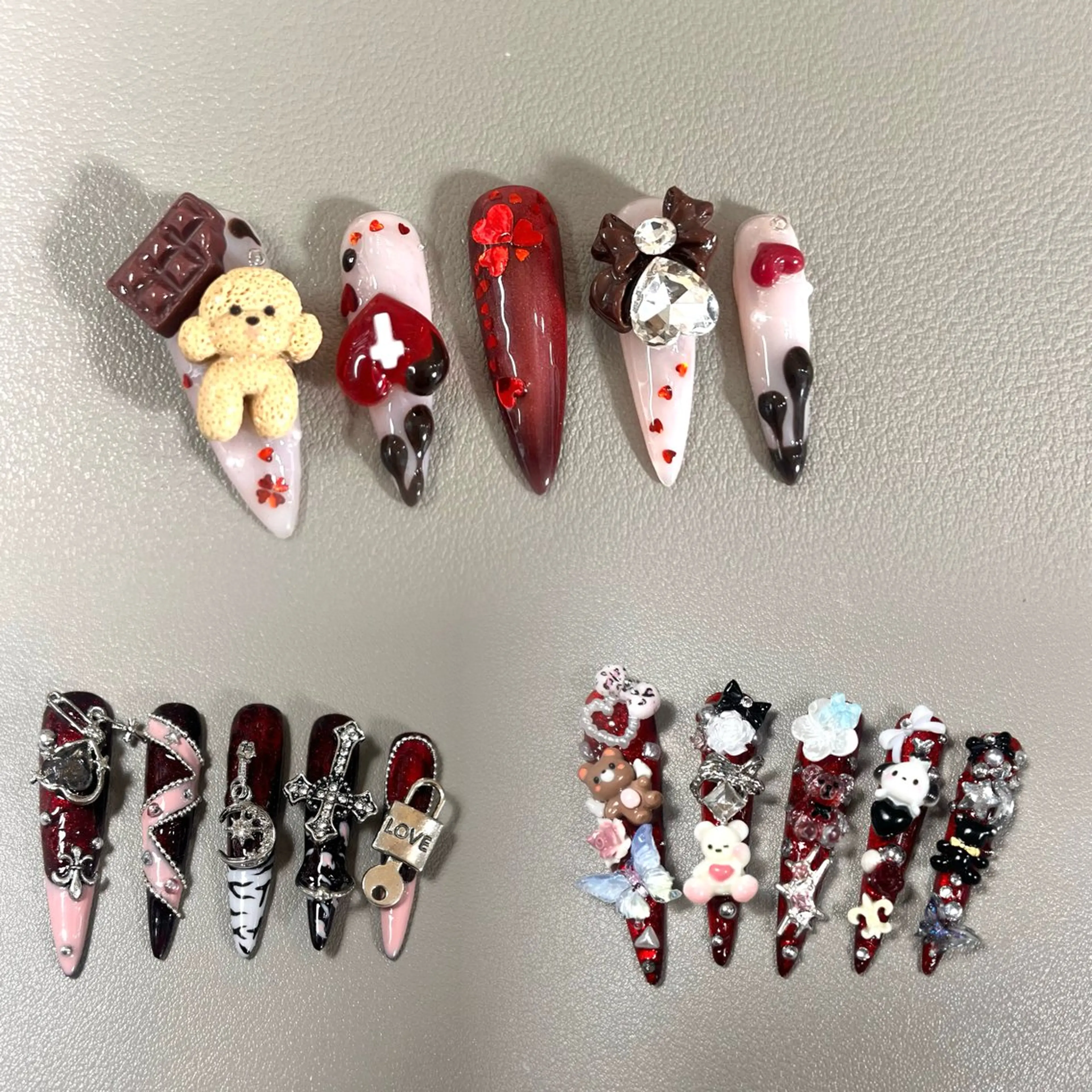 ネイル フラッシュネイル フレンチネイル グラデーション キラキラネイル 韓国ネイル ハンドネイル Lina nail所属・Lunaa 池袋のネイルデザイン