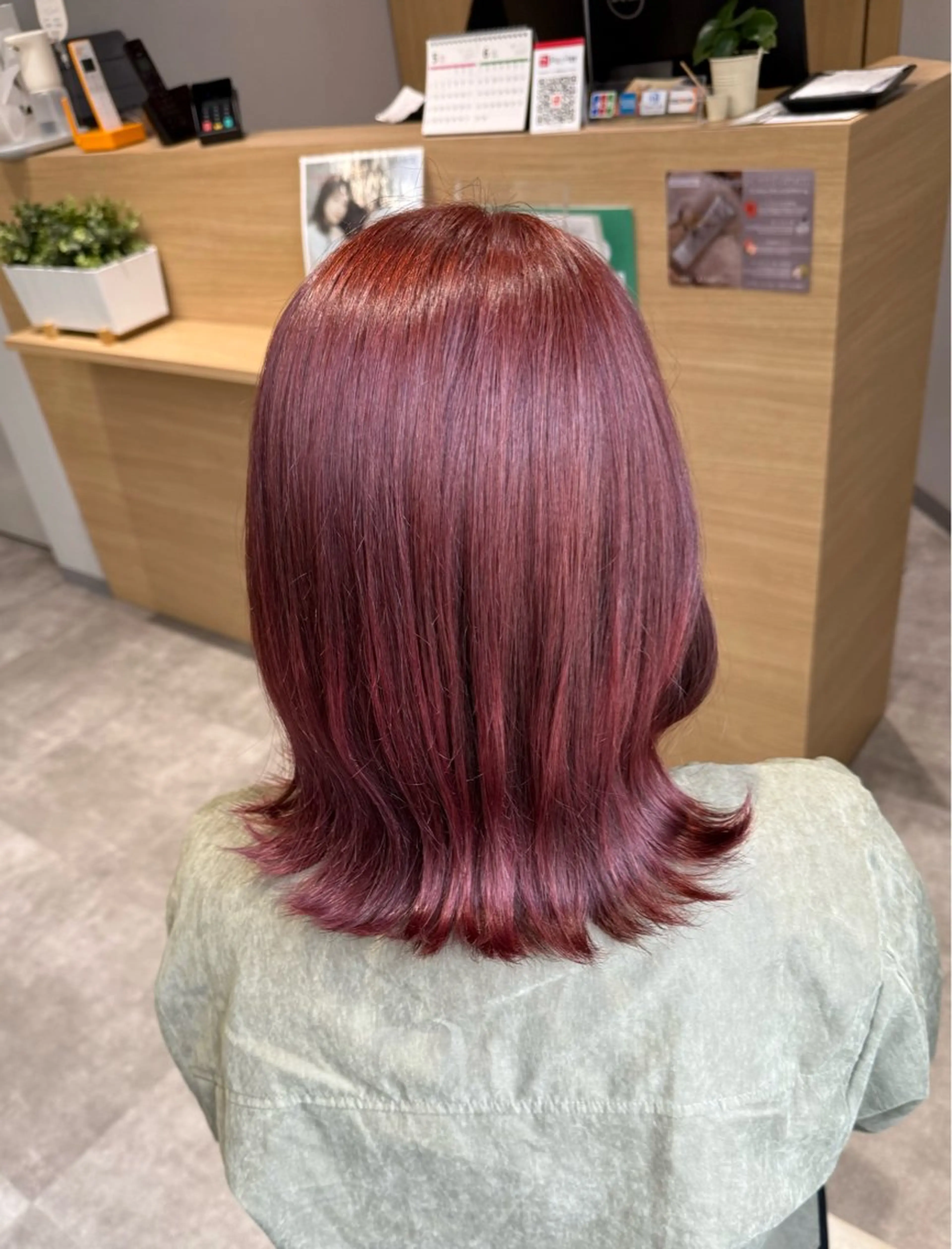 ミディアム ヘアカラー トリートメント Zina【梅田】 /田中 沙弥のヘアスタイル