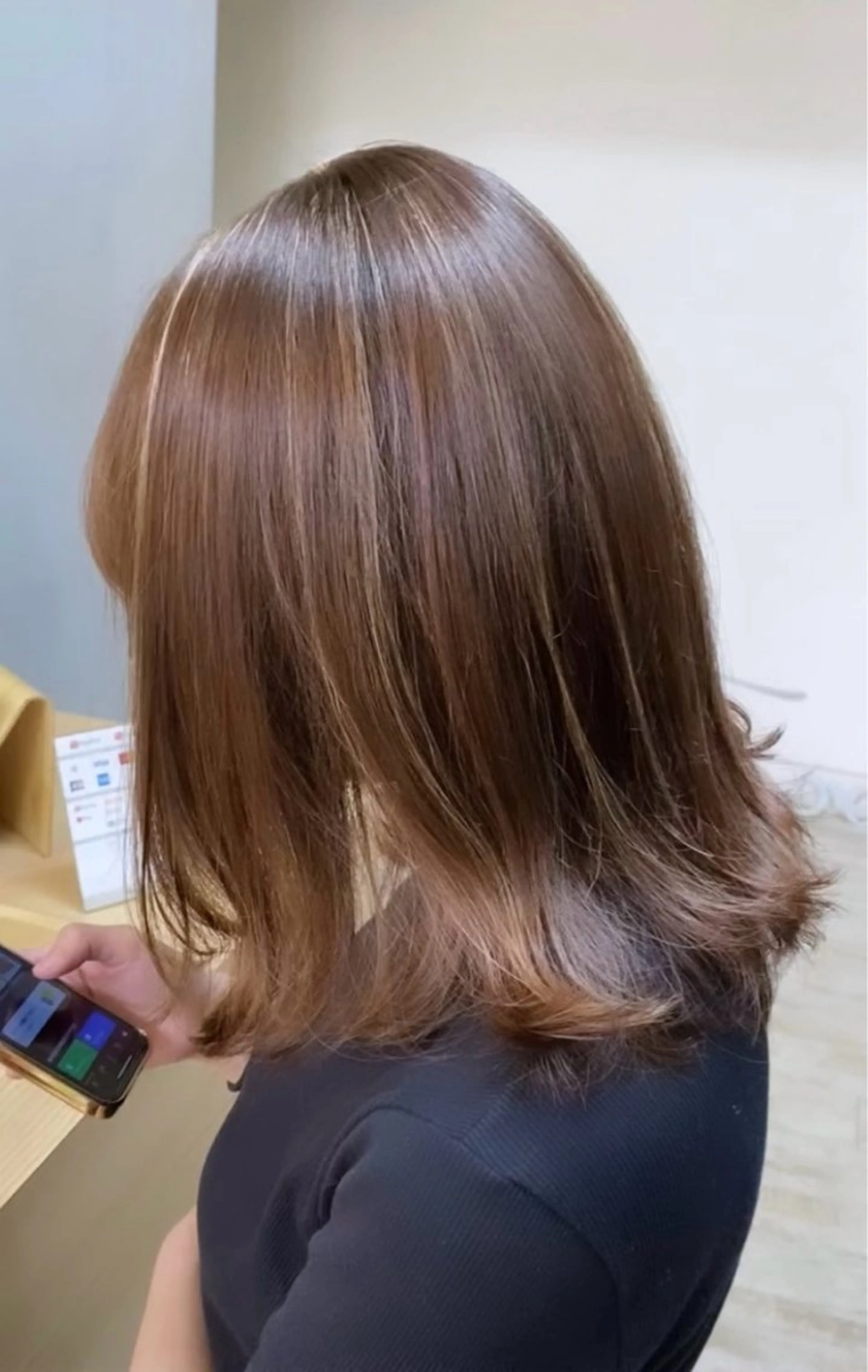 カラー 高難易度縮毛矯正　春日井　Soea(ソイア)所属・多久間 喬介のヘアスタイル