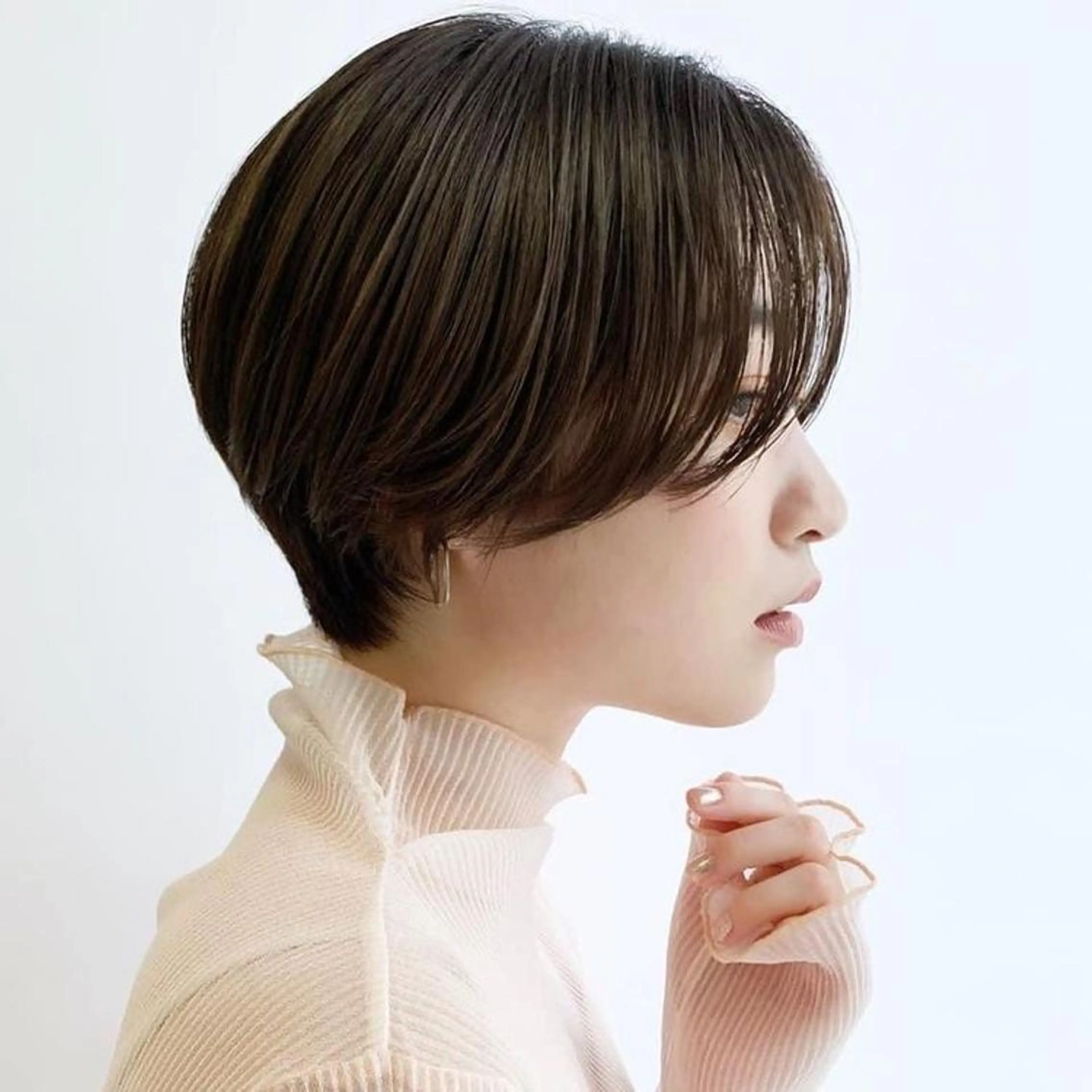 ショート カラー 吉田一輝 外国人パーマのヘアスタイル