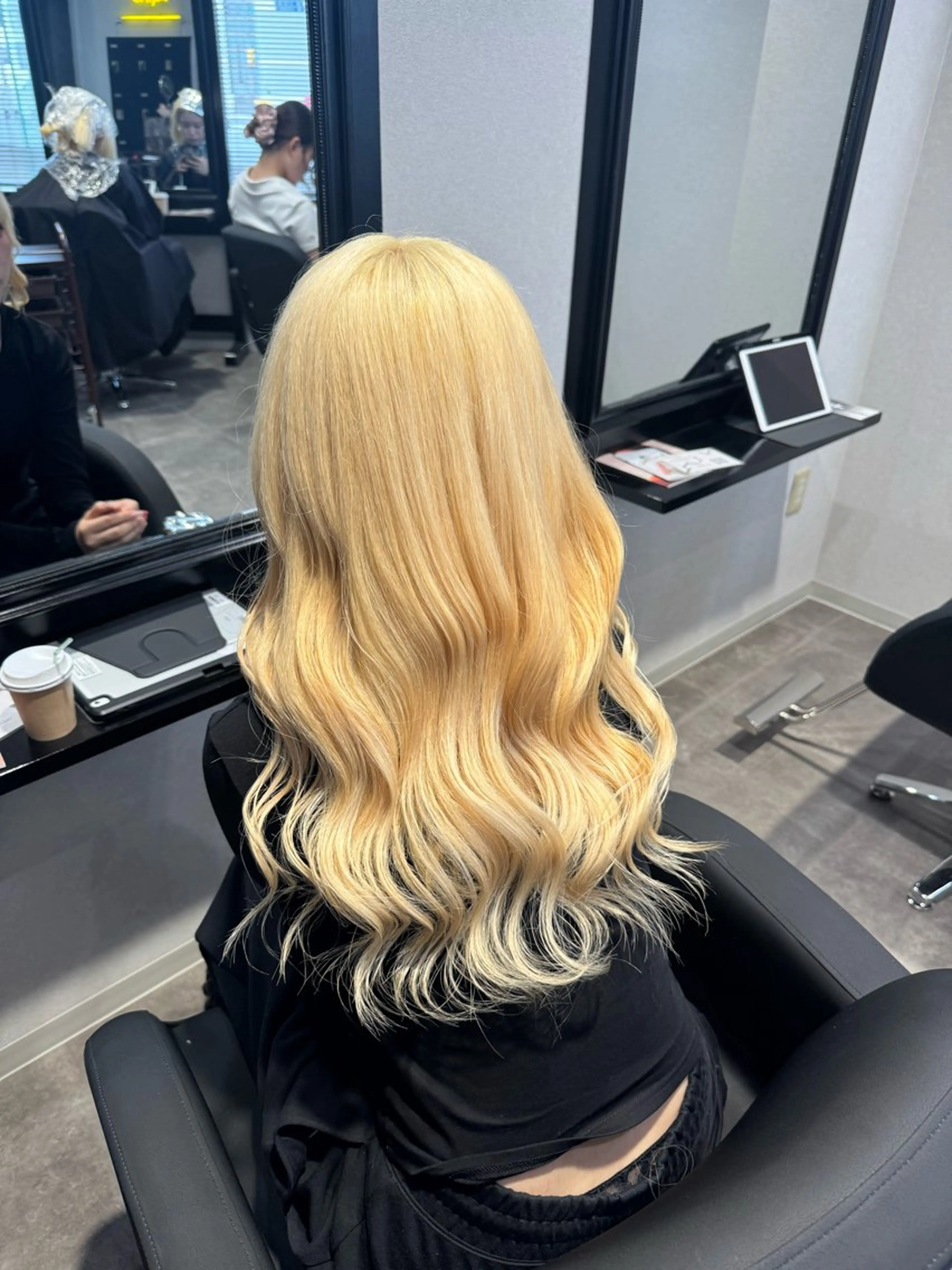 ミディアム カラー ヘアカラー ai 梅田/暖色カラーのヘアスタイル