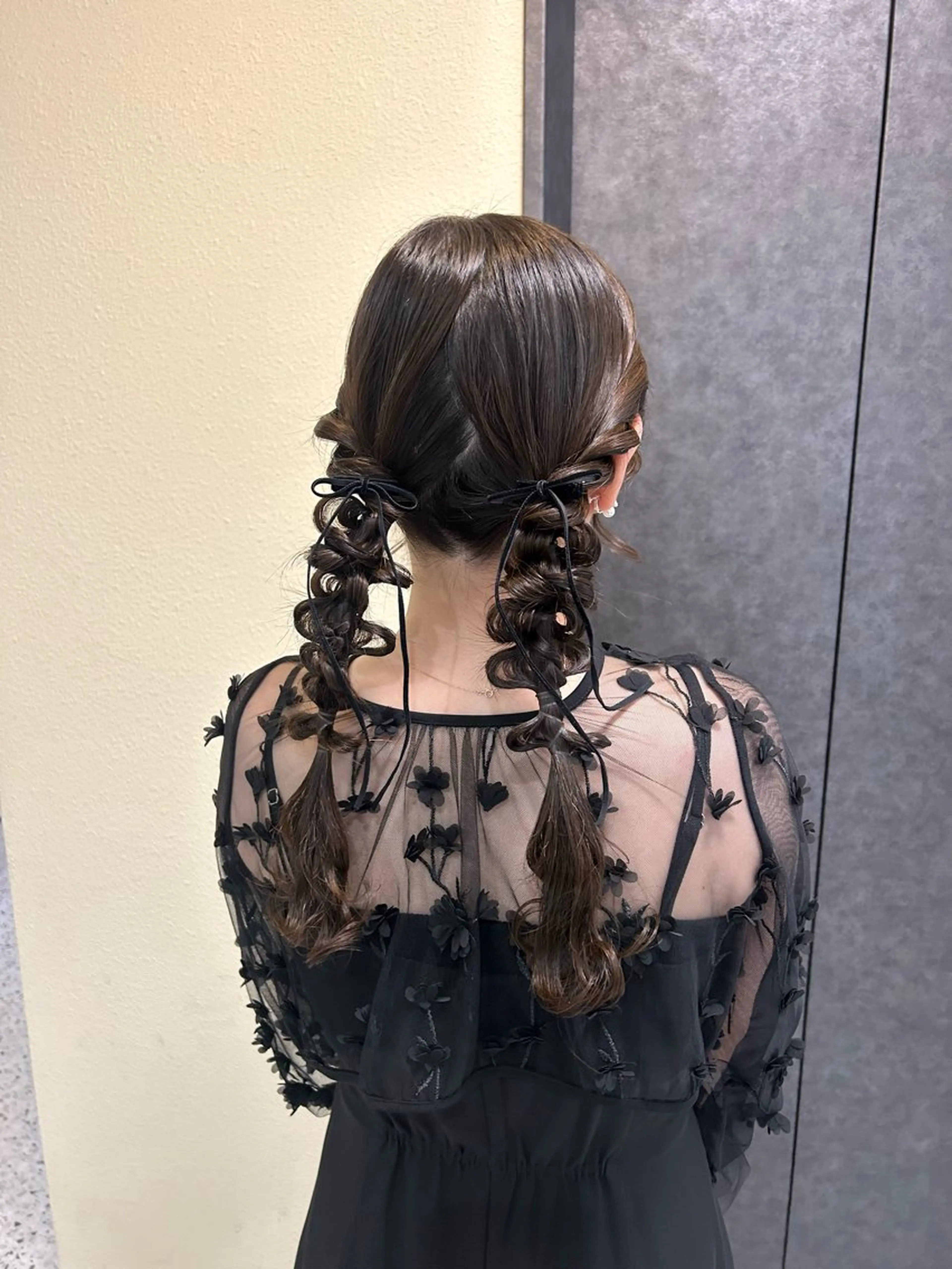 ロング ヘアセット Mila Hazukiのヘアスタイル