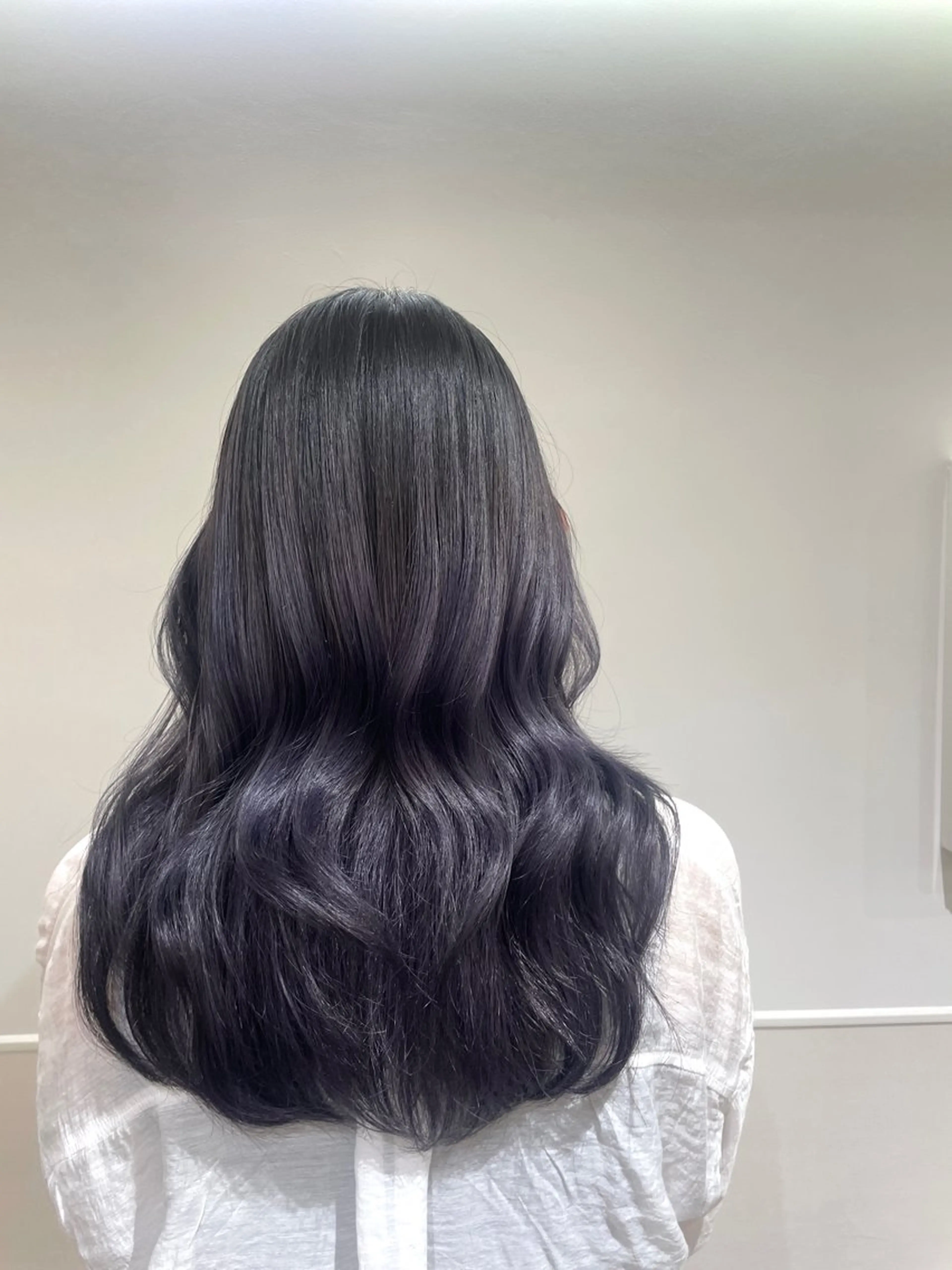 セミロング ヘアカラー 縮毛矯正/レイヤー /ひかるのヘアスタイル