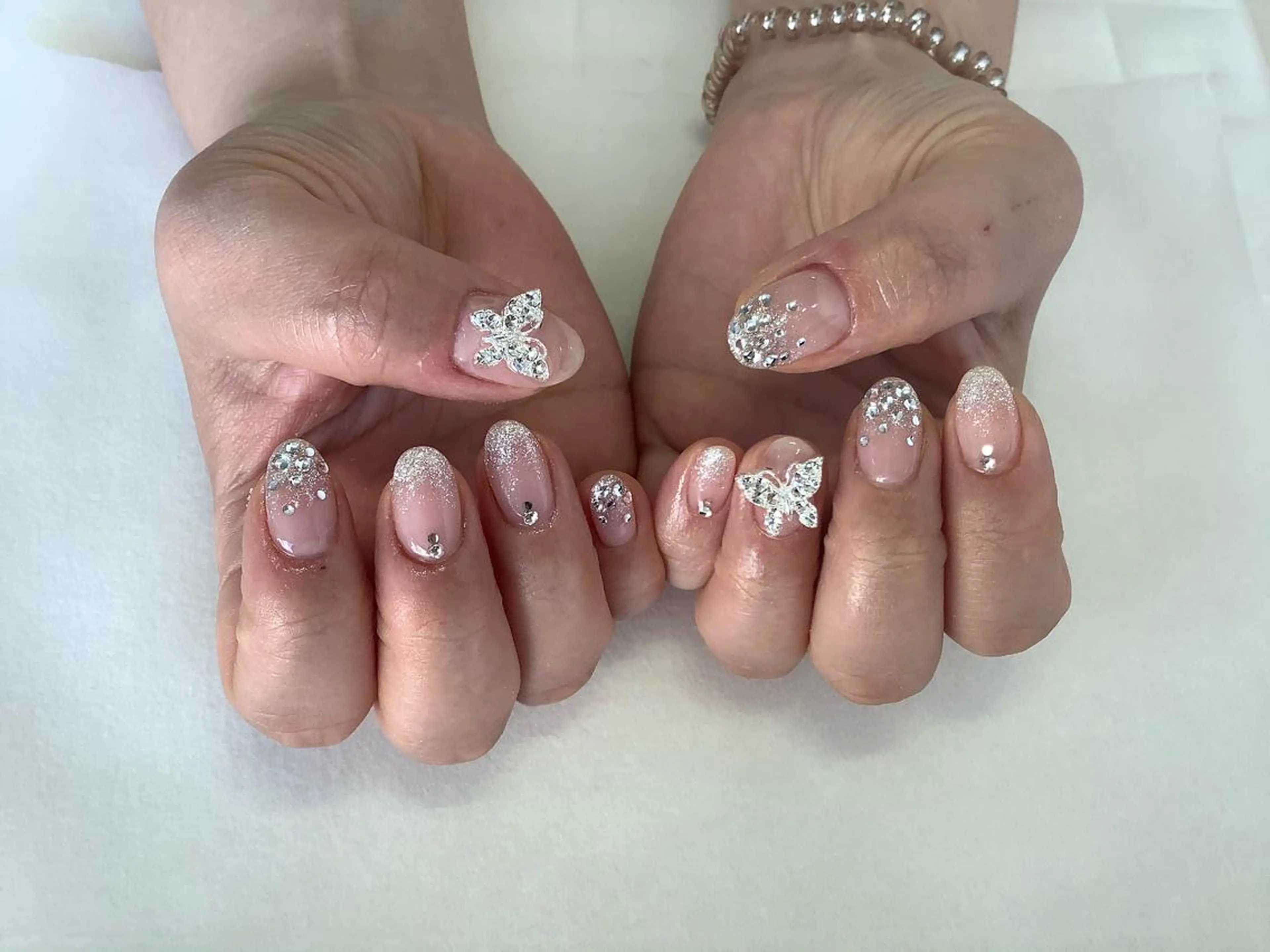 ネイル ハンドネイル 💎🐰 saki. m 🐰💎のネイルデザイン