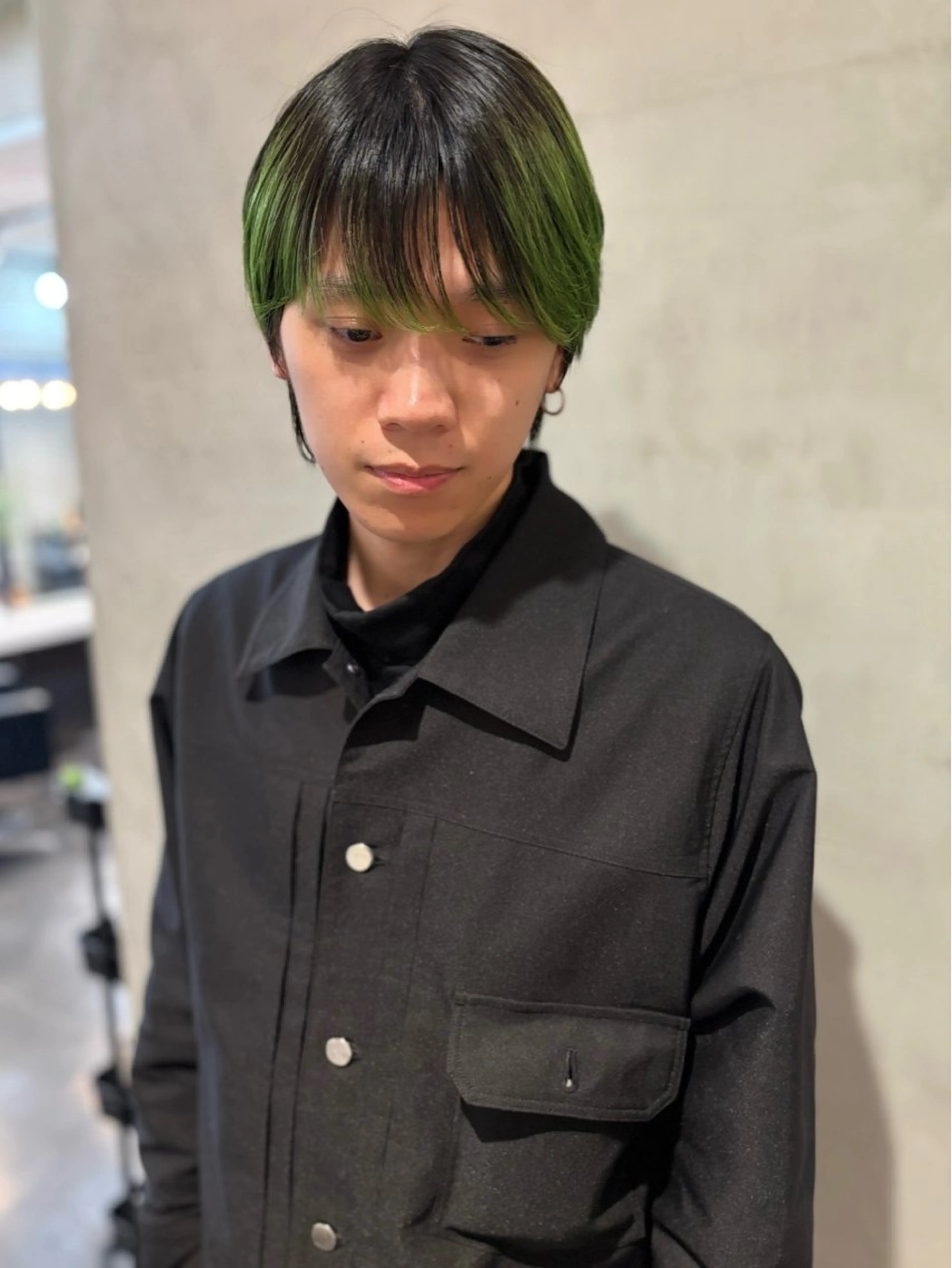 ショート カラー メンズ カット ヘアカラー トリートメント 優作 〜圧倒的信頼〜のヘアスタイル