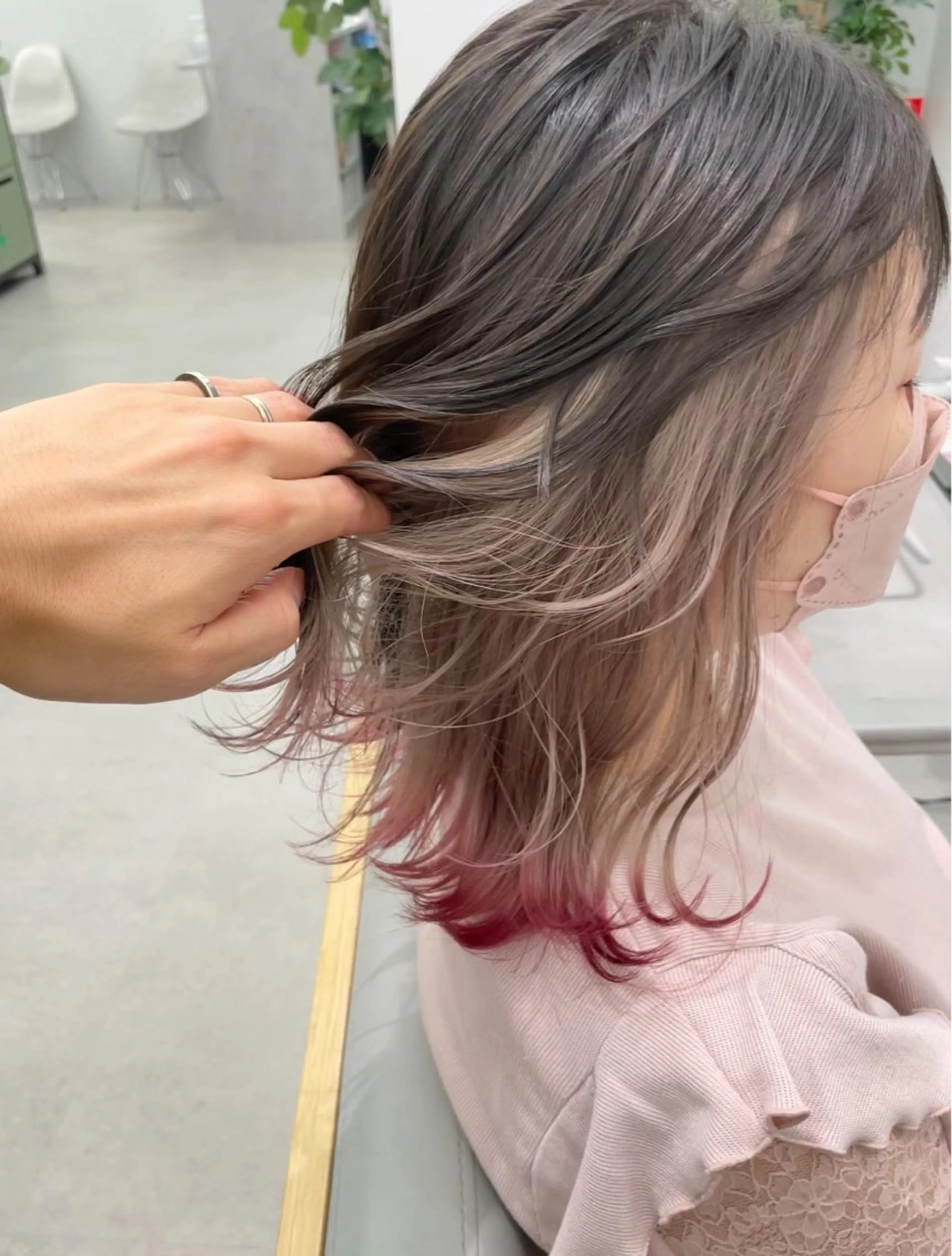 ミディアム カラー Joule 大分メンズのヘアスタイル