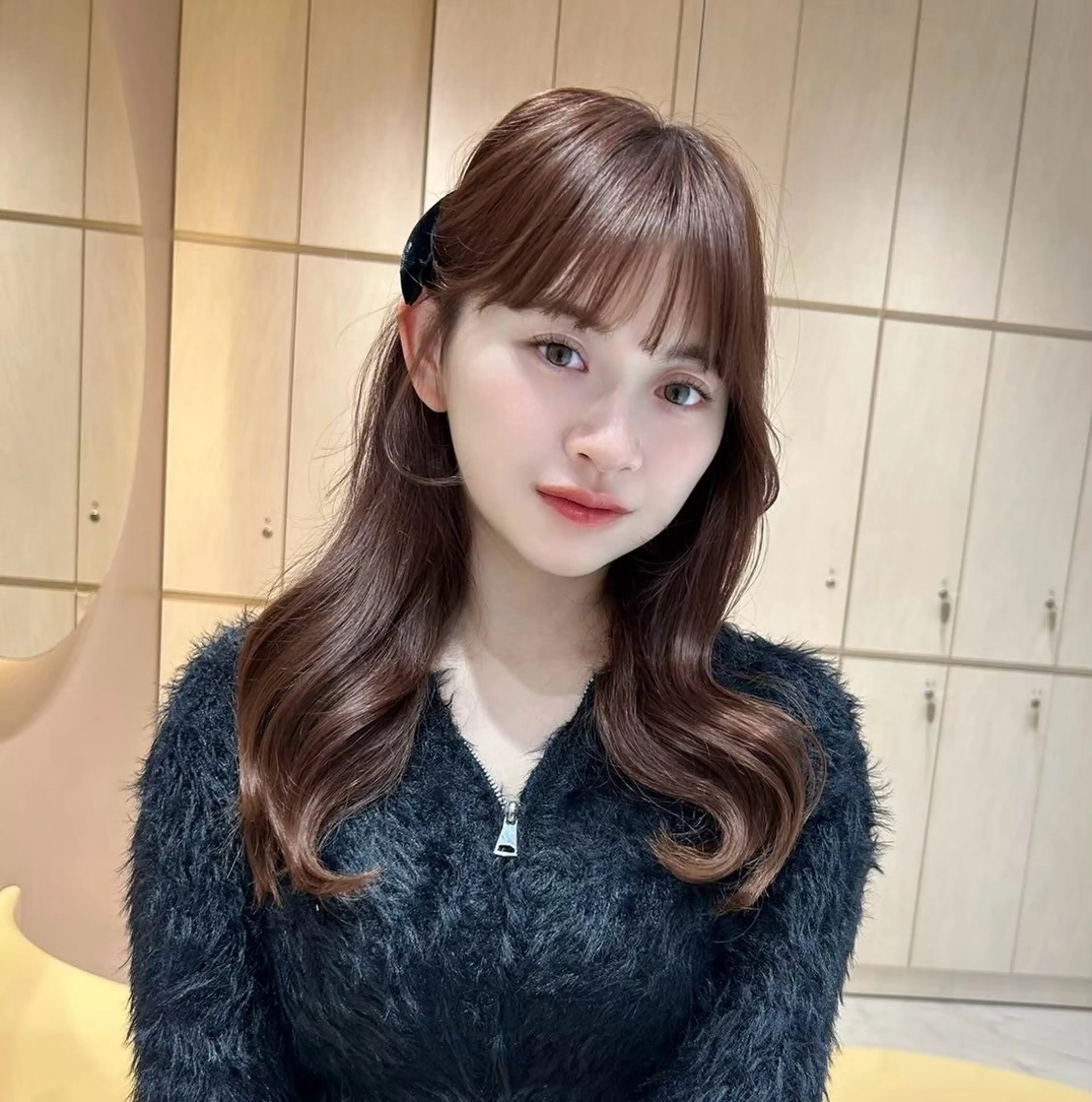 セミロング ボブ/縮毛矯正/美髪 髪質改善/大和田拓夢のヘアスタイル