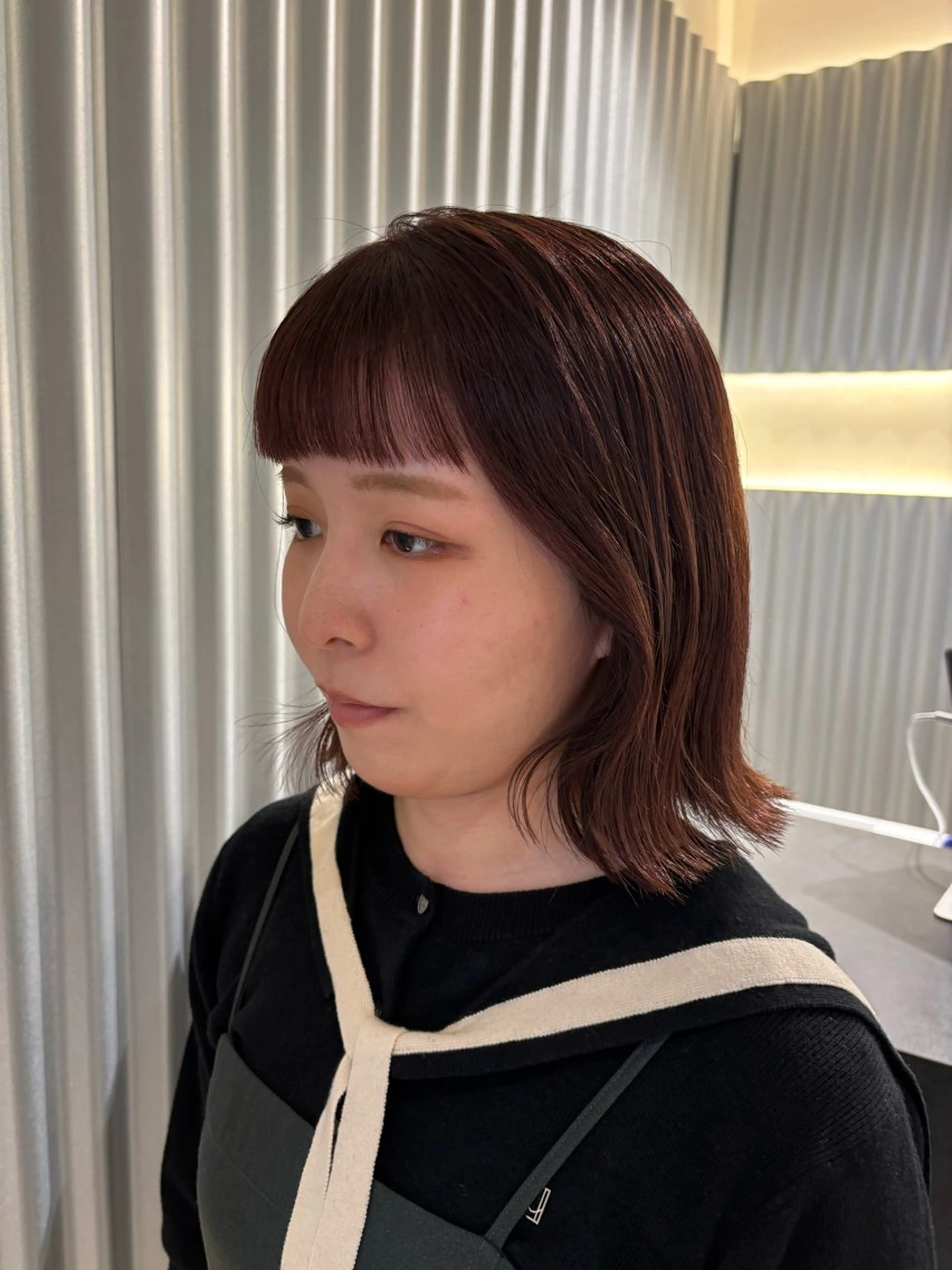 ショート カラー パーマ ヘアアレンジ カット ヘアカラー トリートメント ヘッドスパ 押切 響　のヘアスタイル