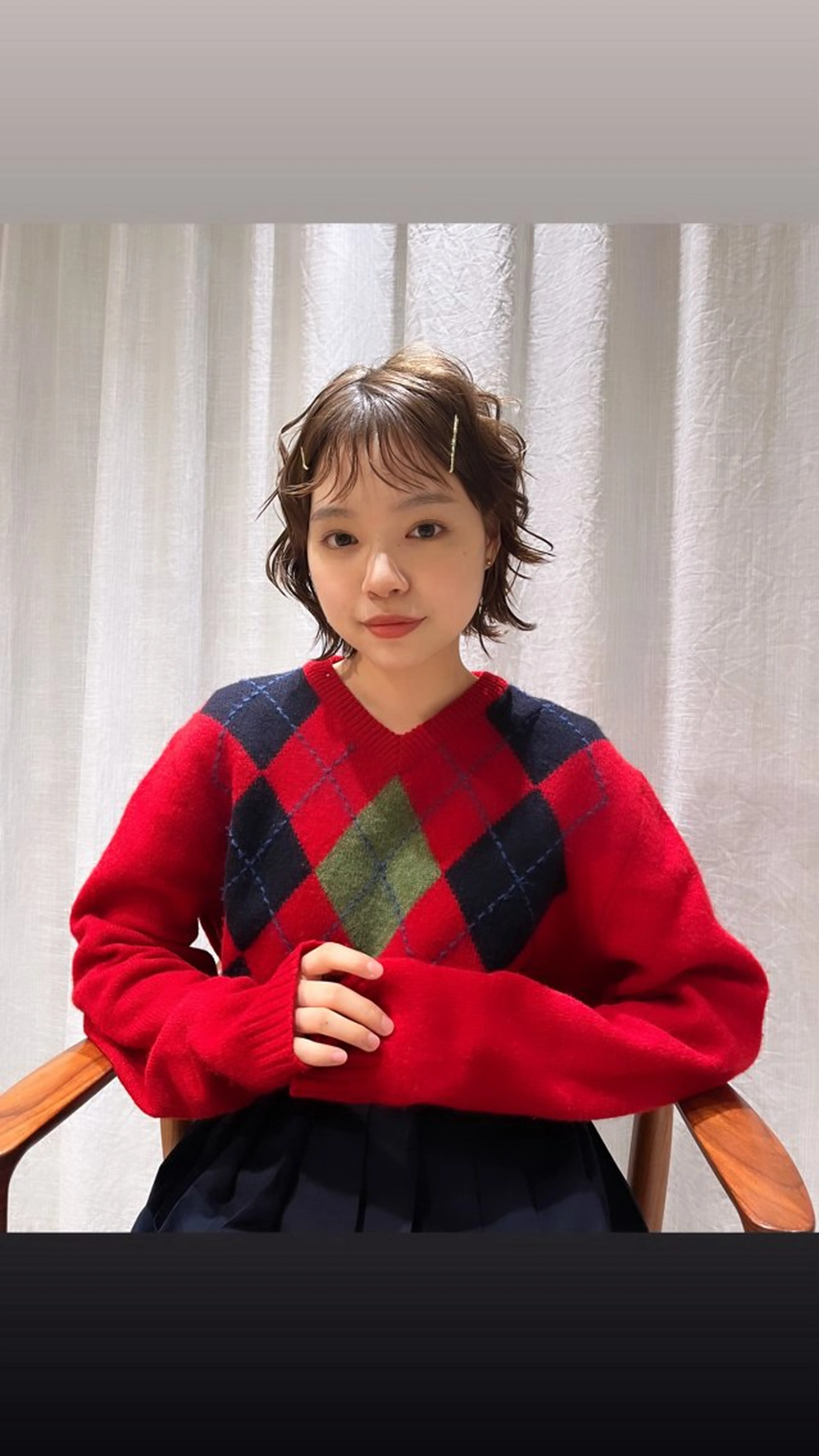 カラー ヘアアレンジ nolla所属・yoshihama sumireのヘアスタイル