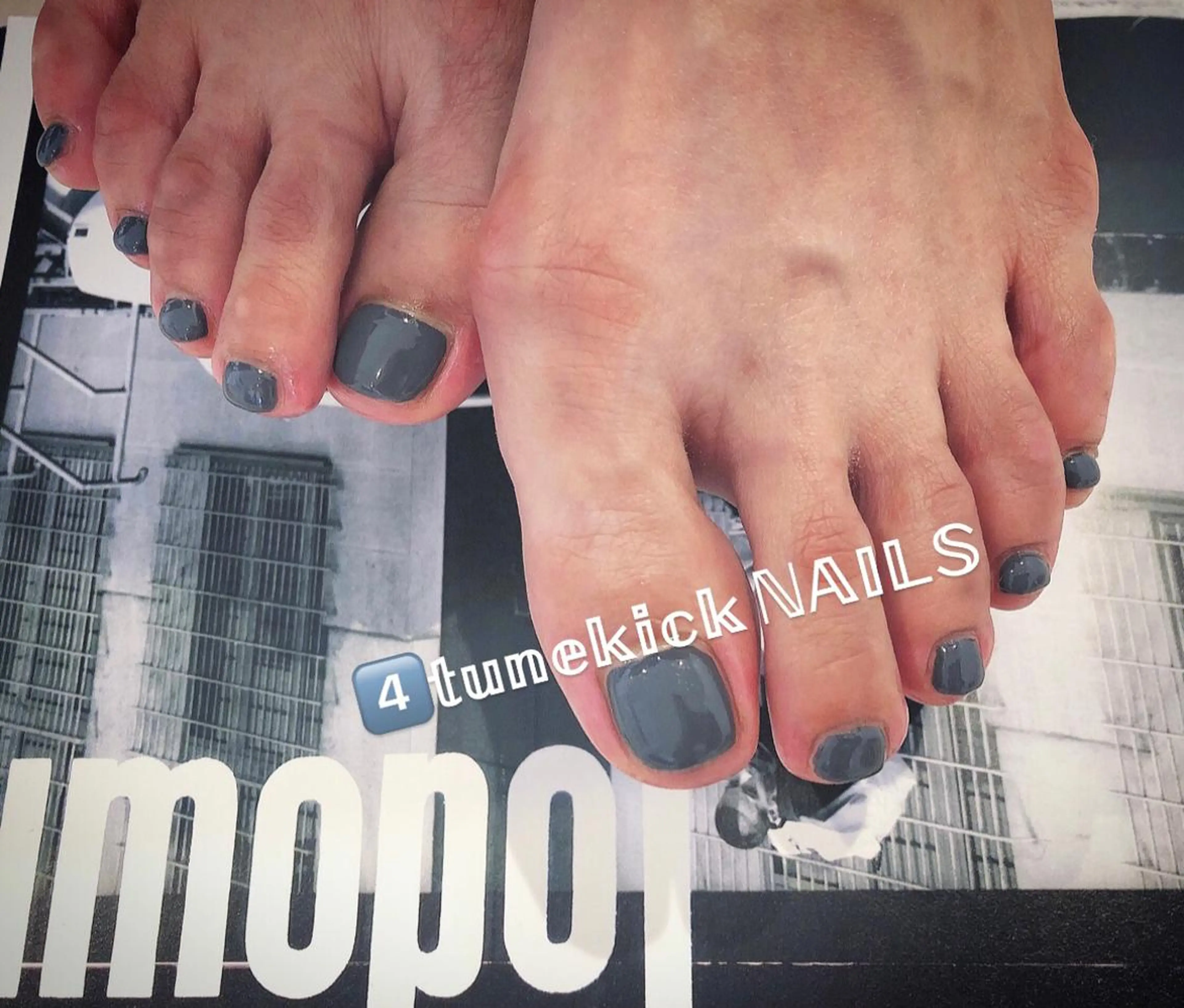 ネイル フットネイル 4tunekick NAILS(フォーチュンキックネイルズ)所属・光森 淳子のネイルデザイン