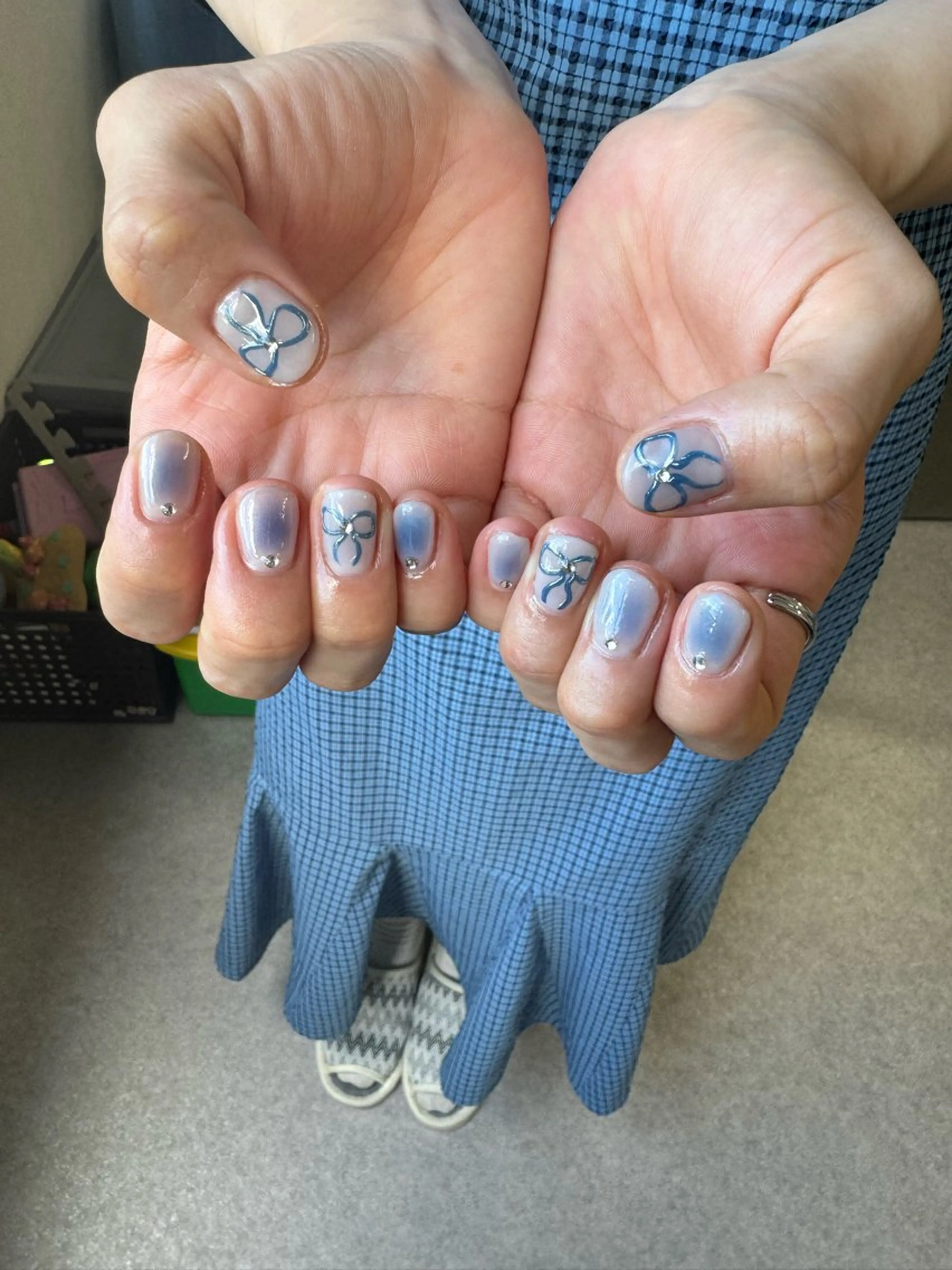 ショート Nailsalon Calme所属・Nailsalon Calmeのネイルデザイン