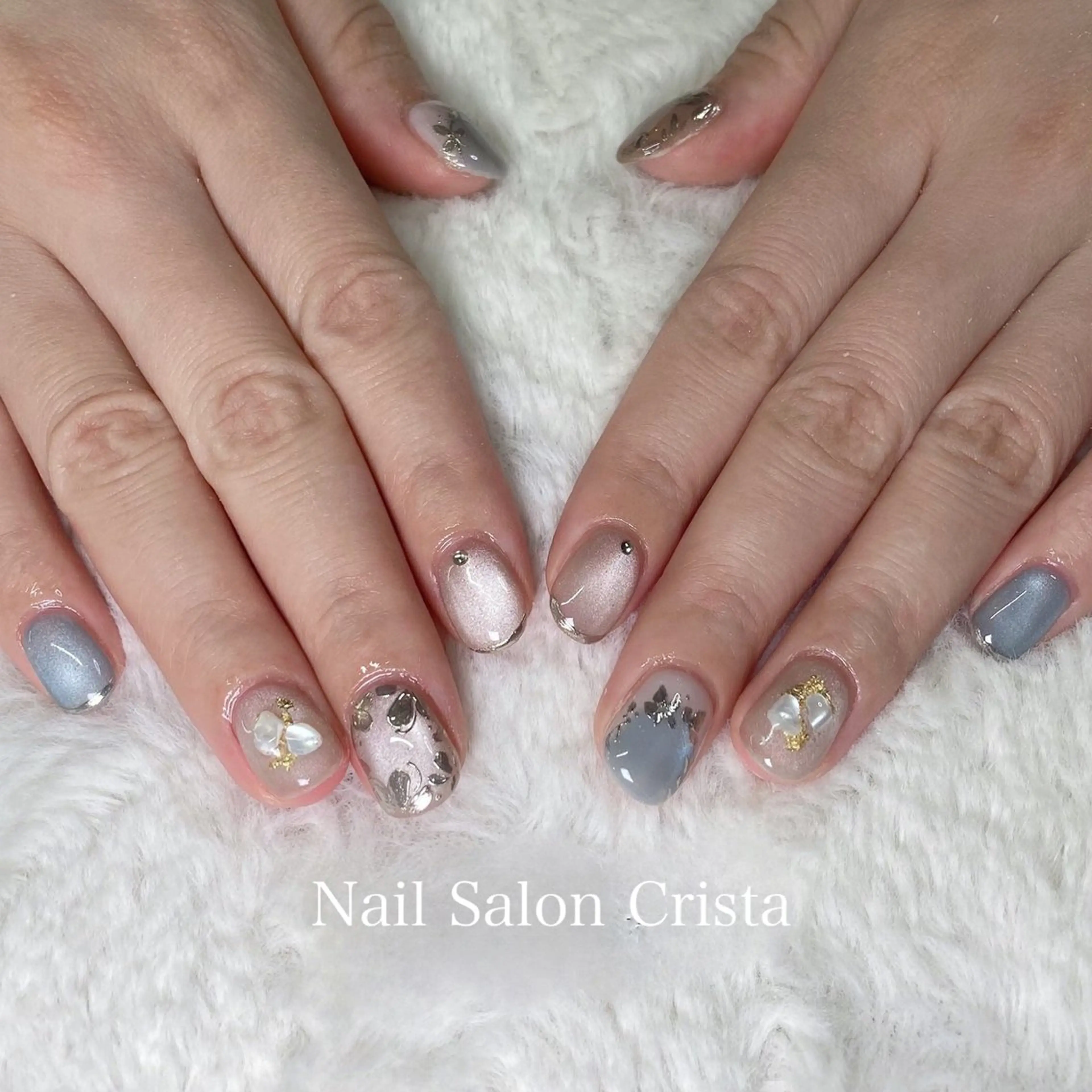 ネイル ジェルネイル パラジェル CRISTA所属・CRISTA MOMOのネイルデザイン