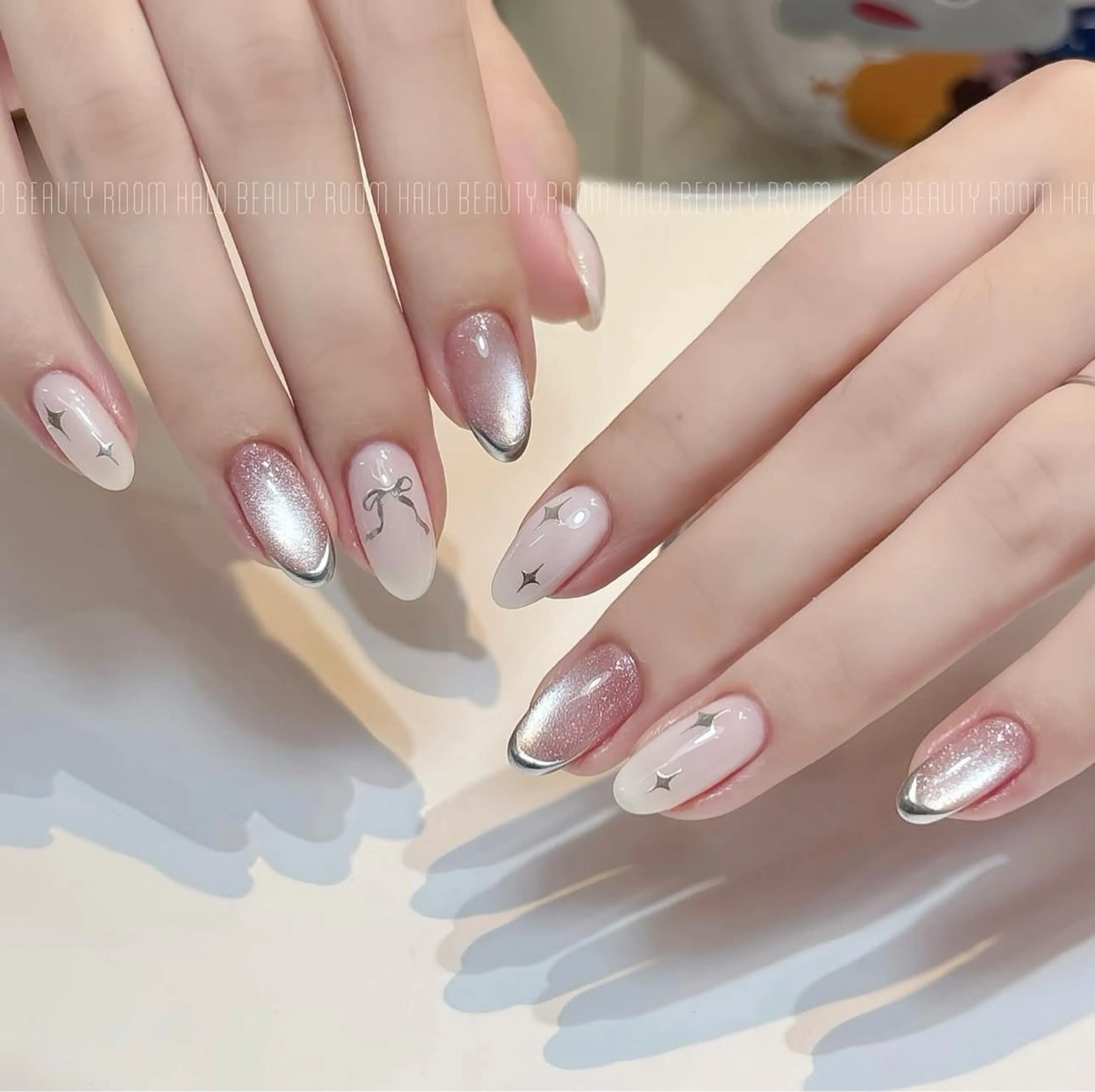 ネイル 韓国ネイル 持ち込み ニュアンスネイル ネイルチップ ハンドネイル TABI ANA.CHUOのネイルデザイン