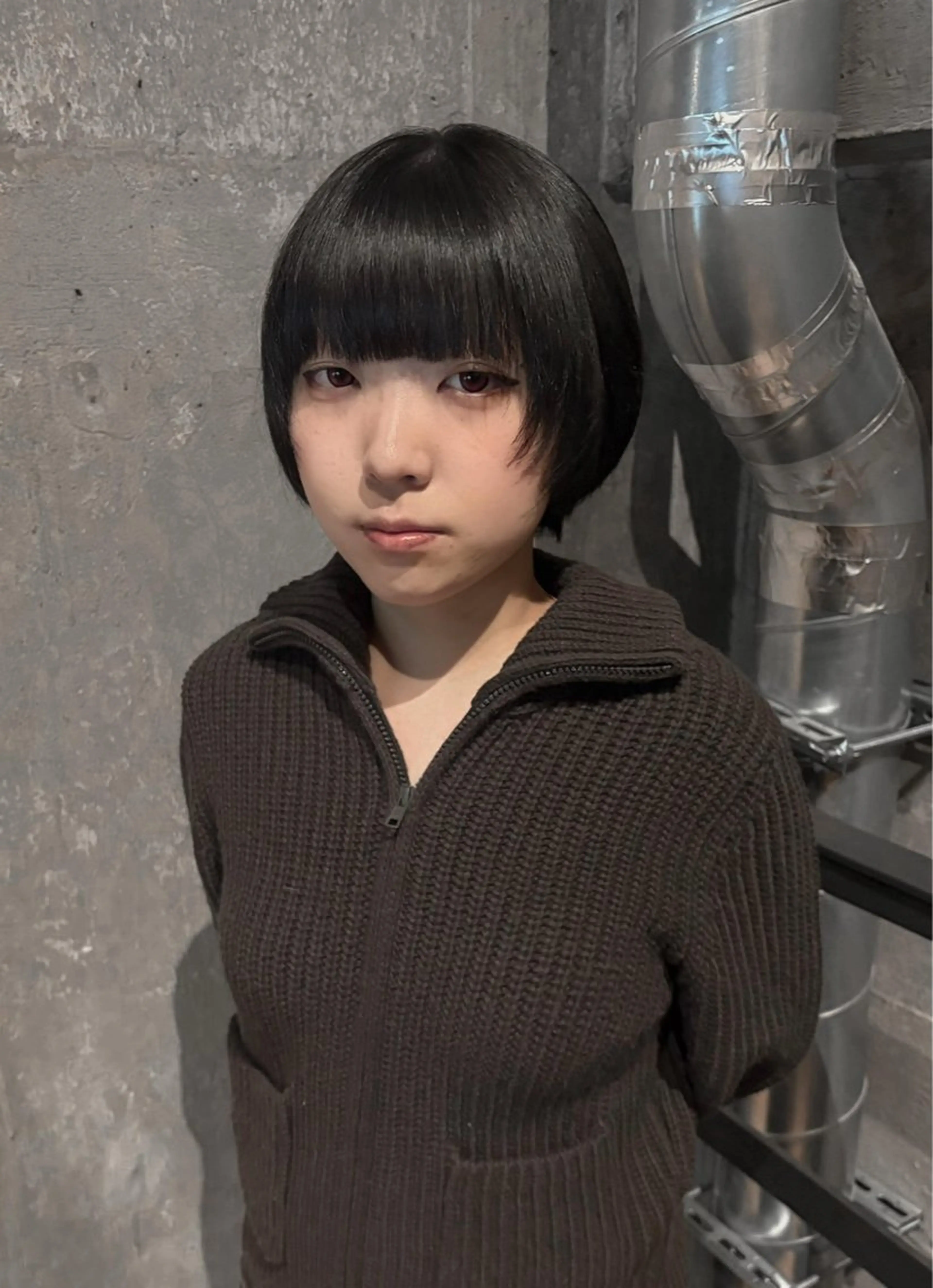 ショート カラー ハイトーンカラー ヘアカラー sica所属・【sica】 チナのヘアスタイル