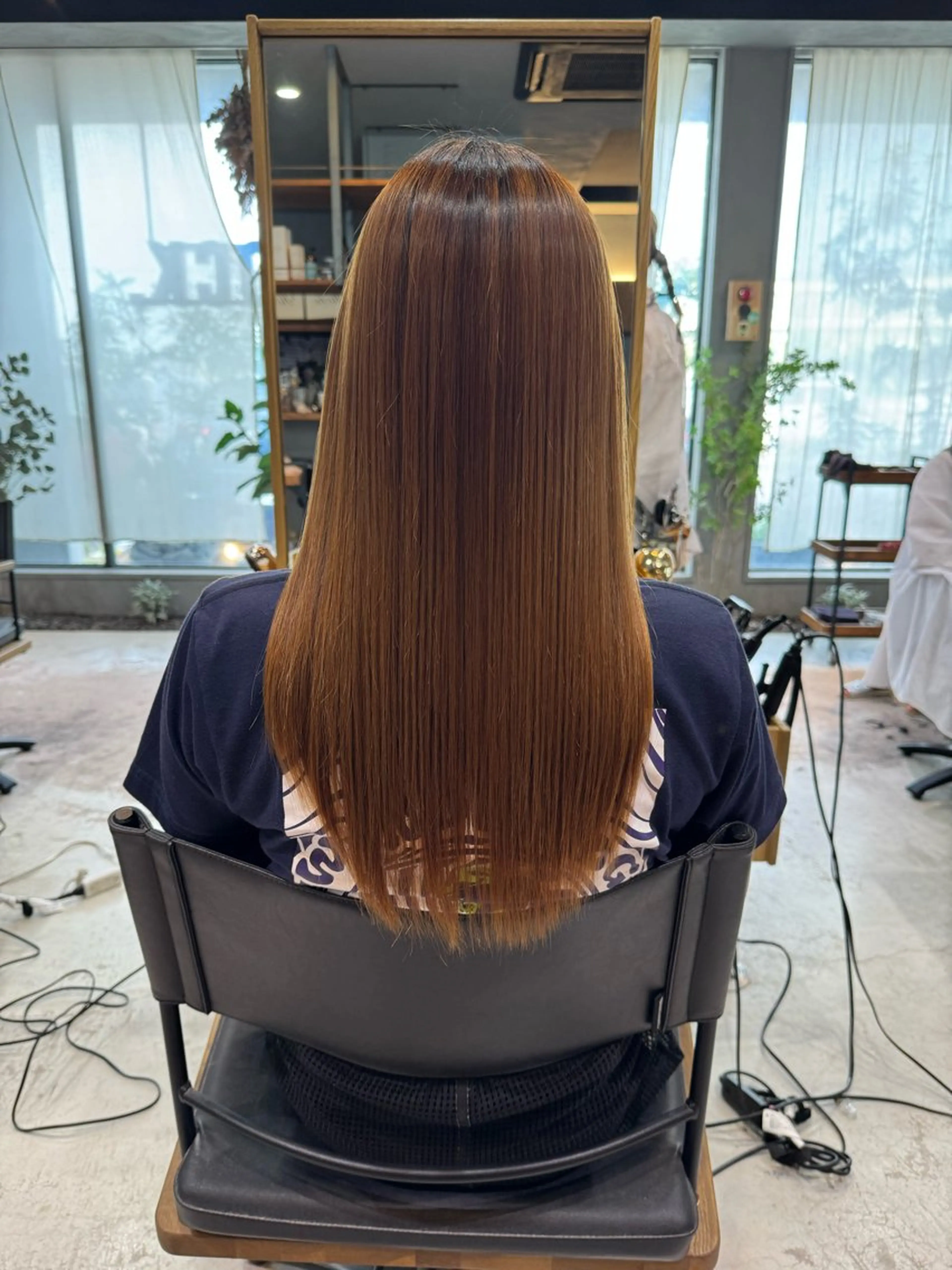 ロング 髪質改善 岡崎/髪質改善/ ハイトーン/鈴木進のヘアスタイル