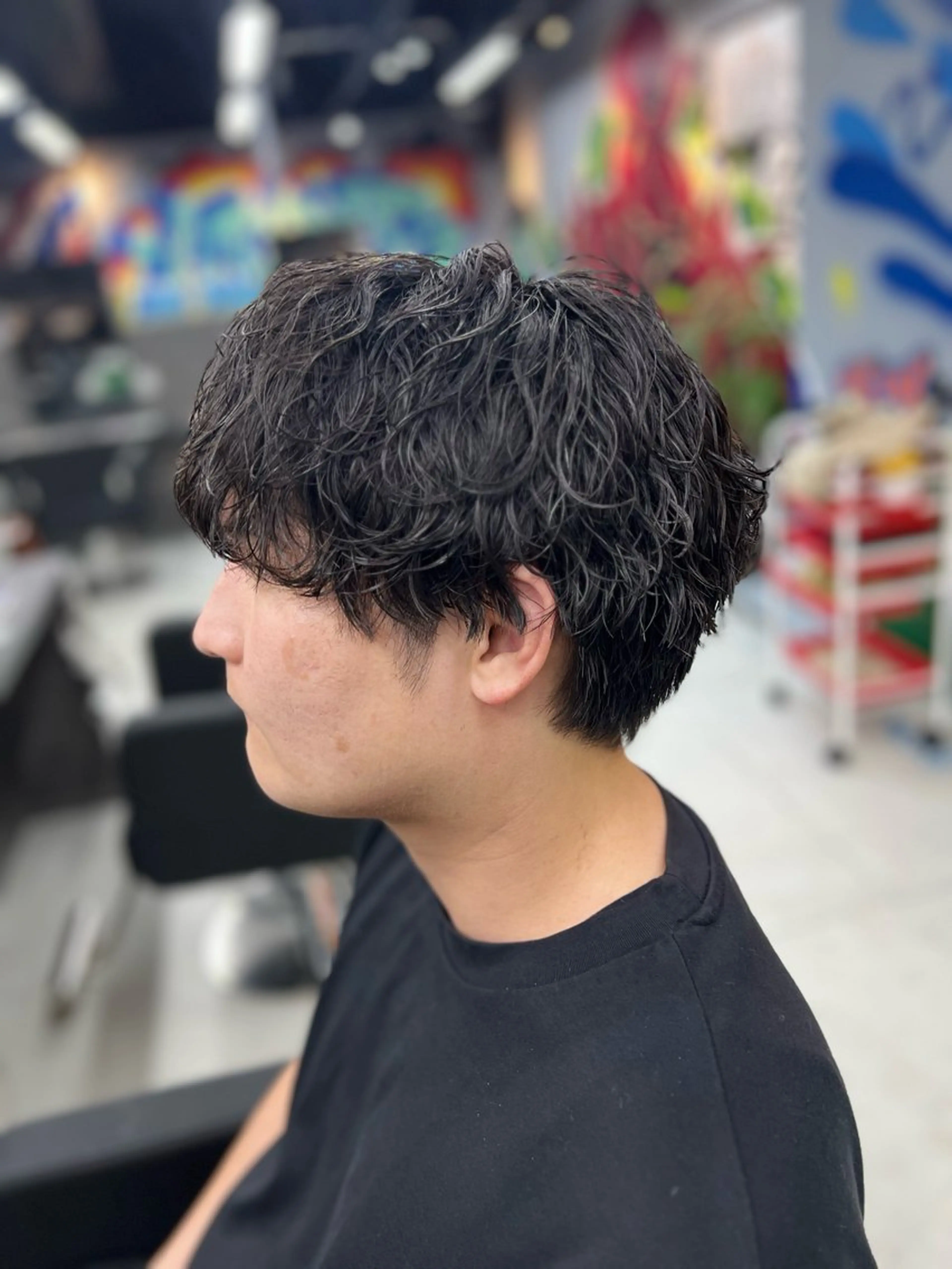 ショート パーマ メンズ 錦糸町/Men's cutパーマ石川史弥のヘアスタイル