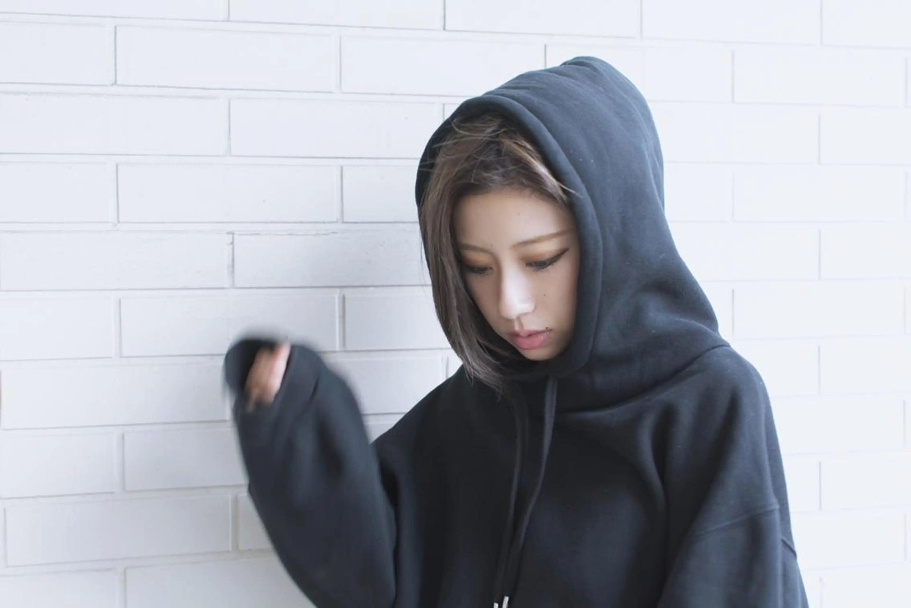 ミディアム カラー ショートボブ ベージュカラー ブルーカラー ブルージュ グレージュ 撮影モデル 斉藤 正敏のその他イメージ