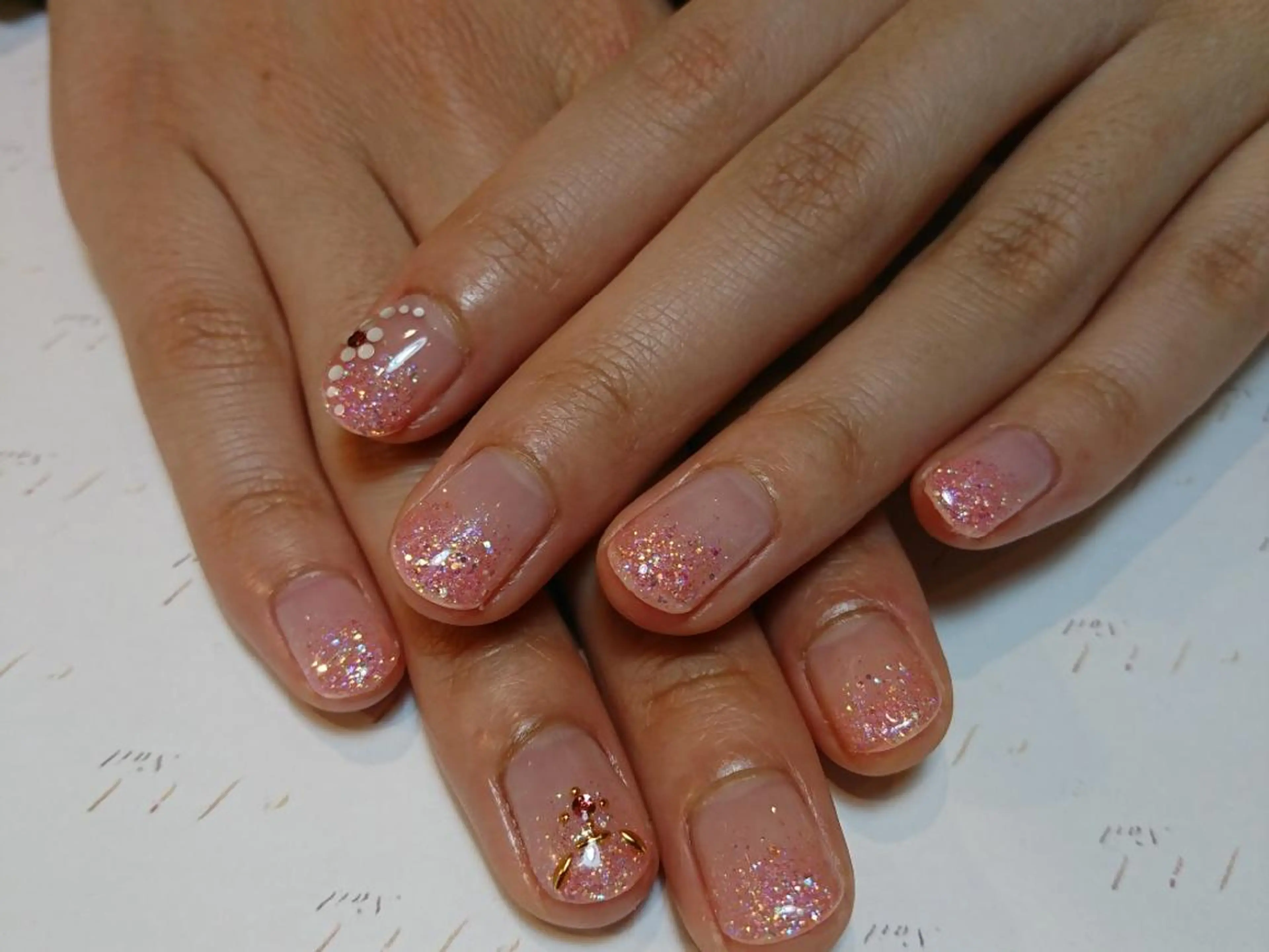 ネイル ジェルネイル みー shakushiroのネイルデザイン