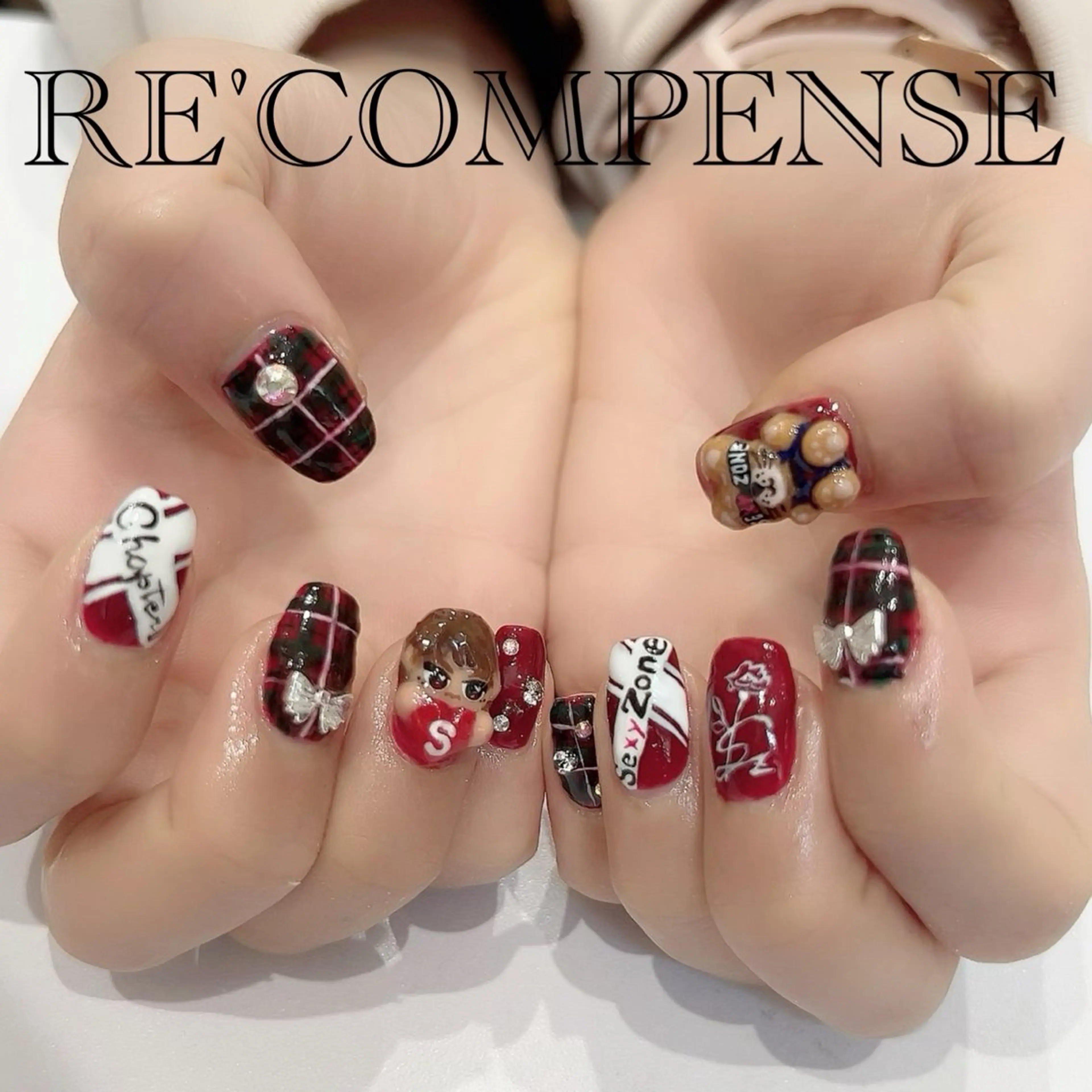 ネイル RE'COMPENSE所属・れこん ぱんすのネイルデザイン